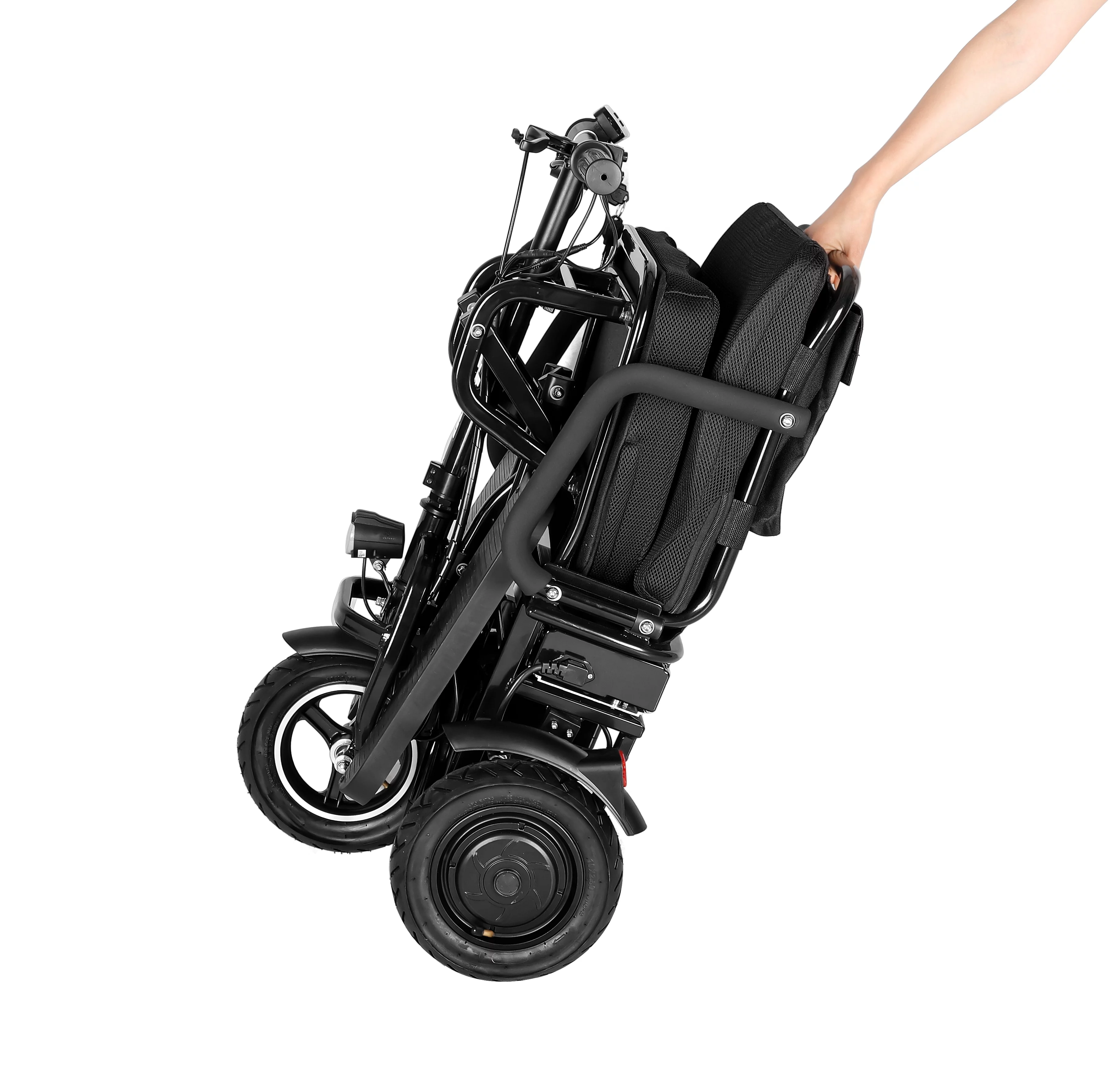 Folding Mobility Electric Scooter 48v 700w Dual Motor Lithium Battery 42*22*33(Inch) - Womvr