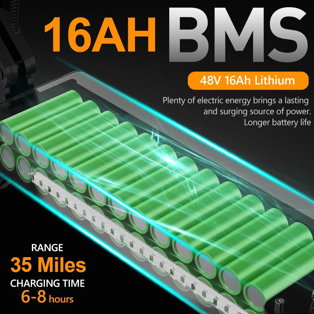 Electric Scooter 28 mph & 25 Miles 700W Kick Scooter, 10