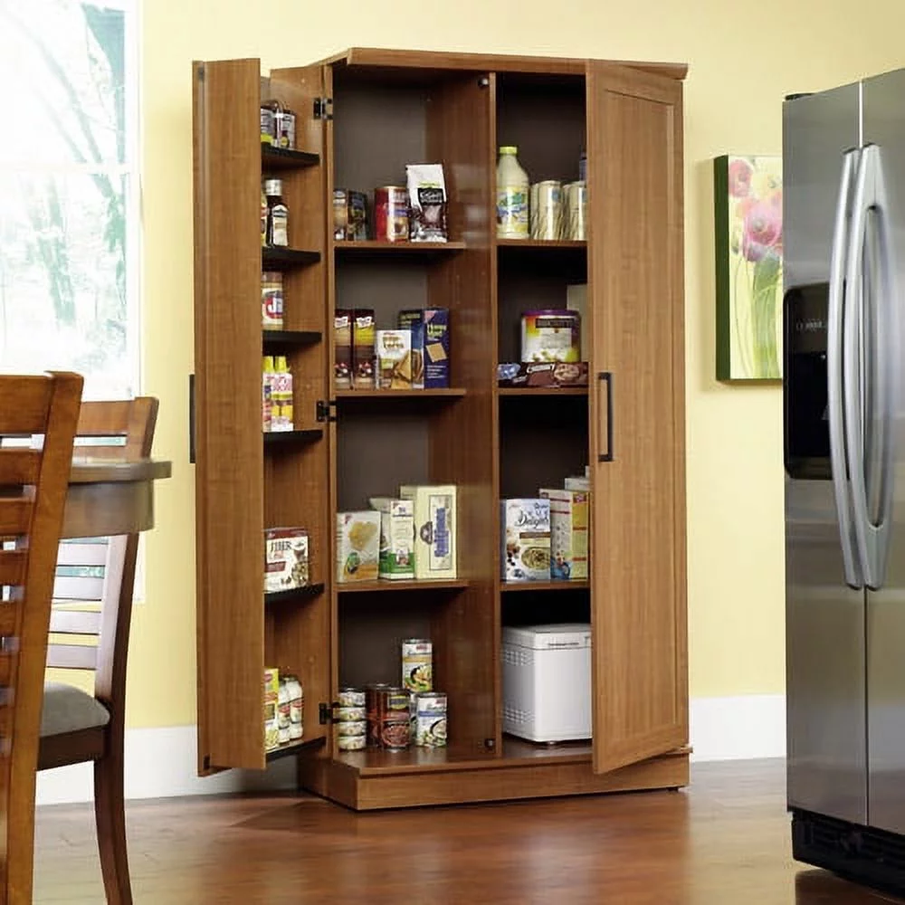 Sauder HomePlus Storage Cabinet, Soft White Finish - Womvr