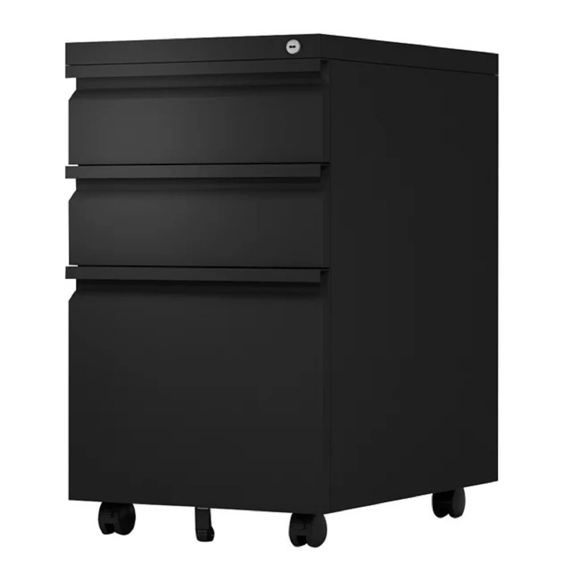 SUPEER 4 Drawer File Cabinet , Metal Vertical File Storage Cabinet with Lock, Office Home Steel Vertical File Cabinet for A4 Letter /Legal Size, 14.96