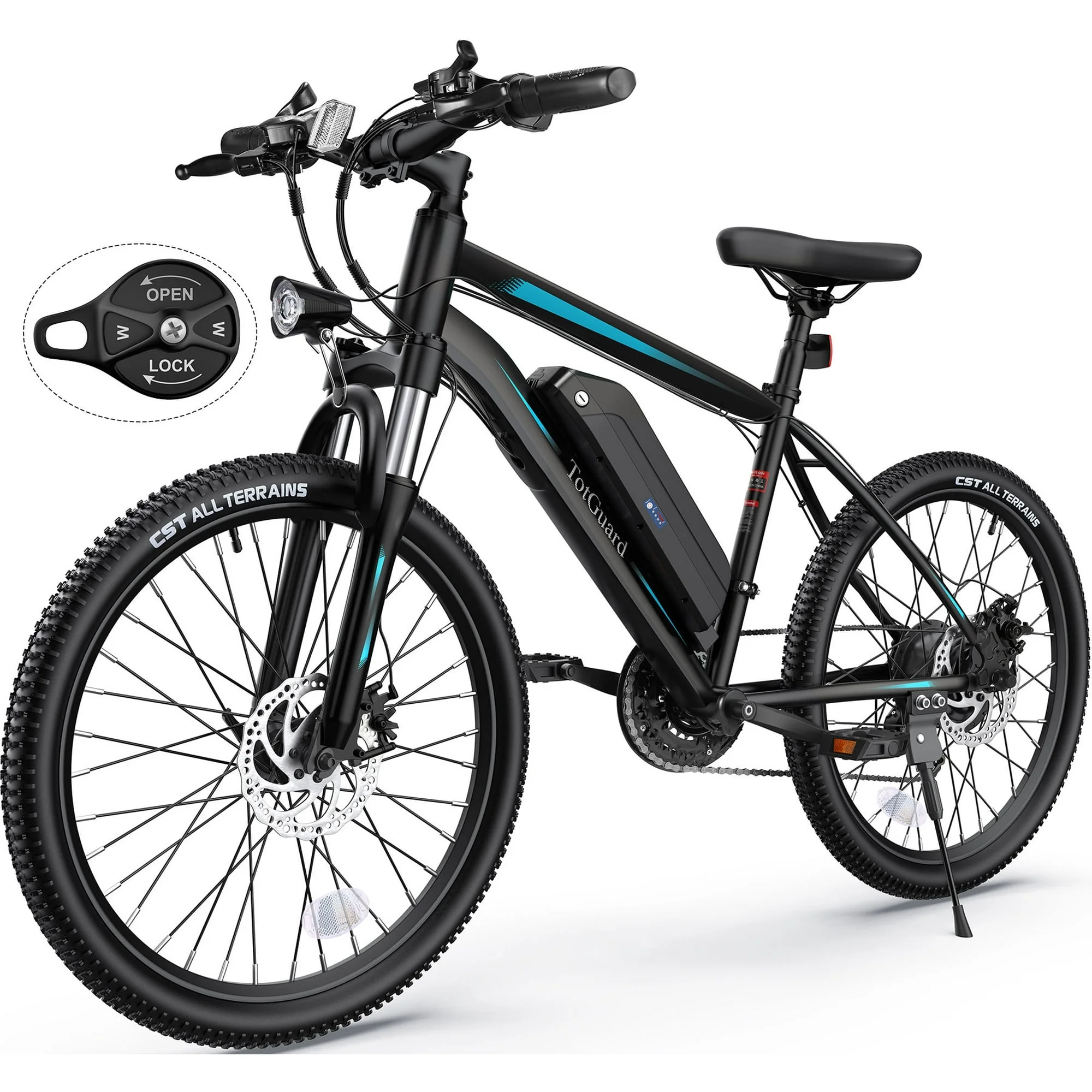 TotGuard Electric Bike, Electric Bike for Adults, 26