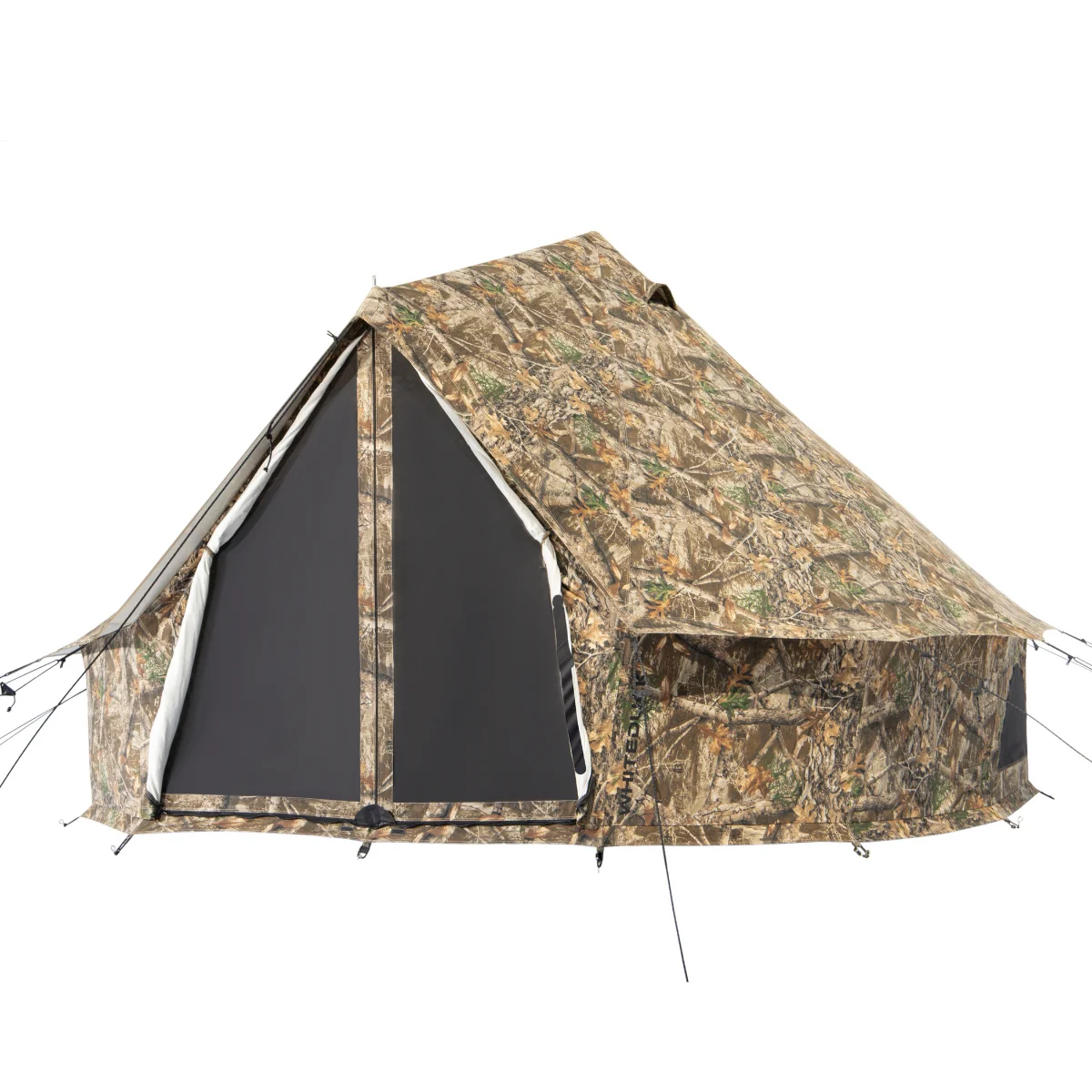 WHITEDUCK Regatta Canvas Bell Tent w/Stove Jack, Sandstone Beige, 13', Water Repellent 4-Season Camp - Womvr