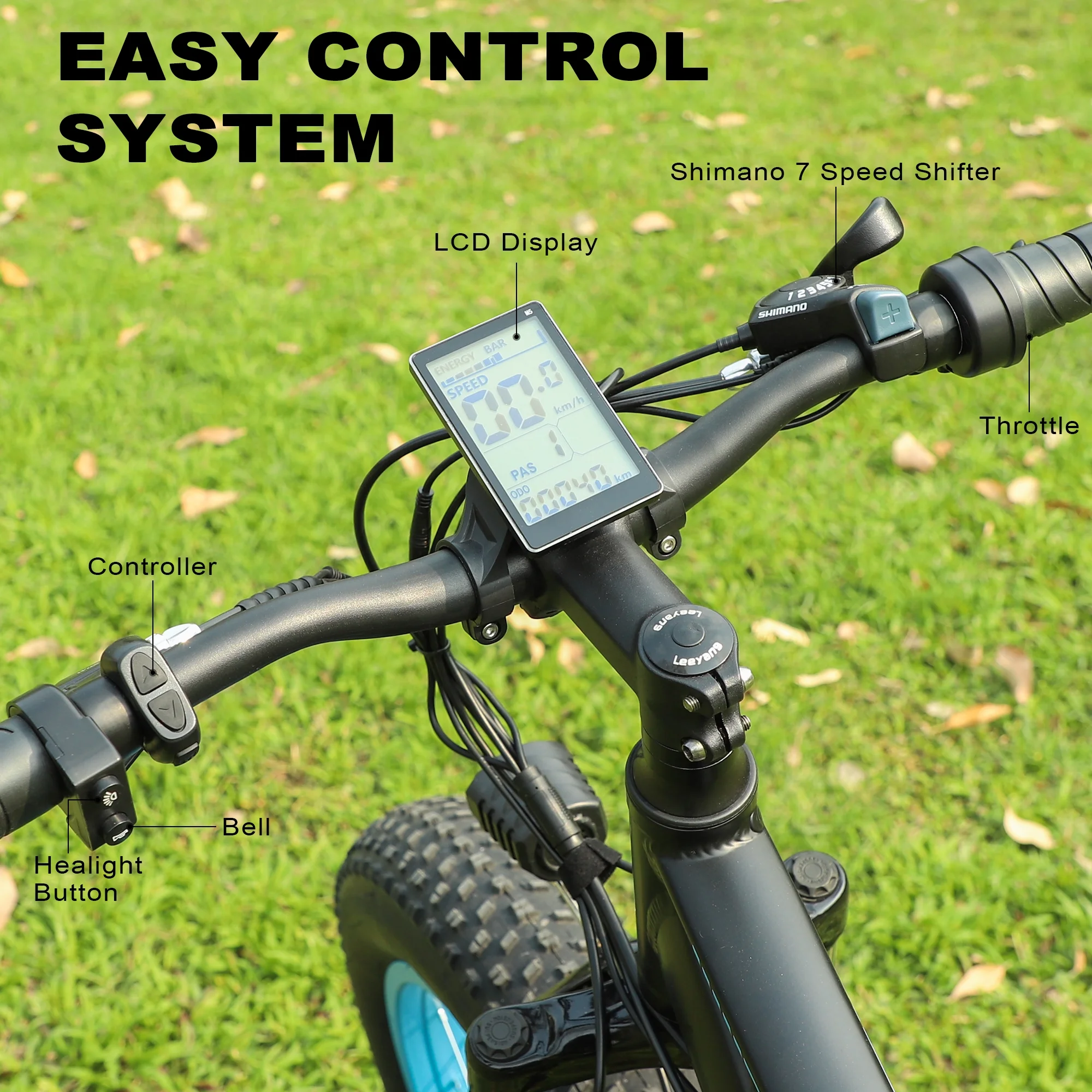 INTHEAIR I7 Electric Bike 26