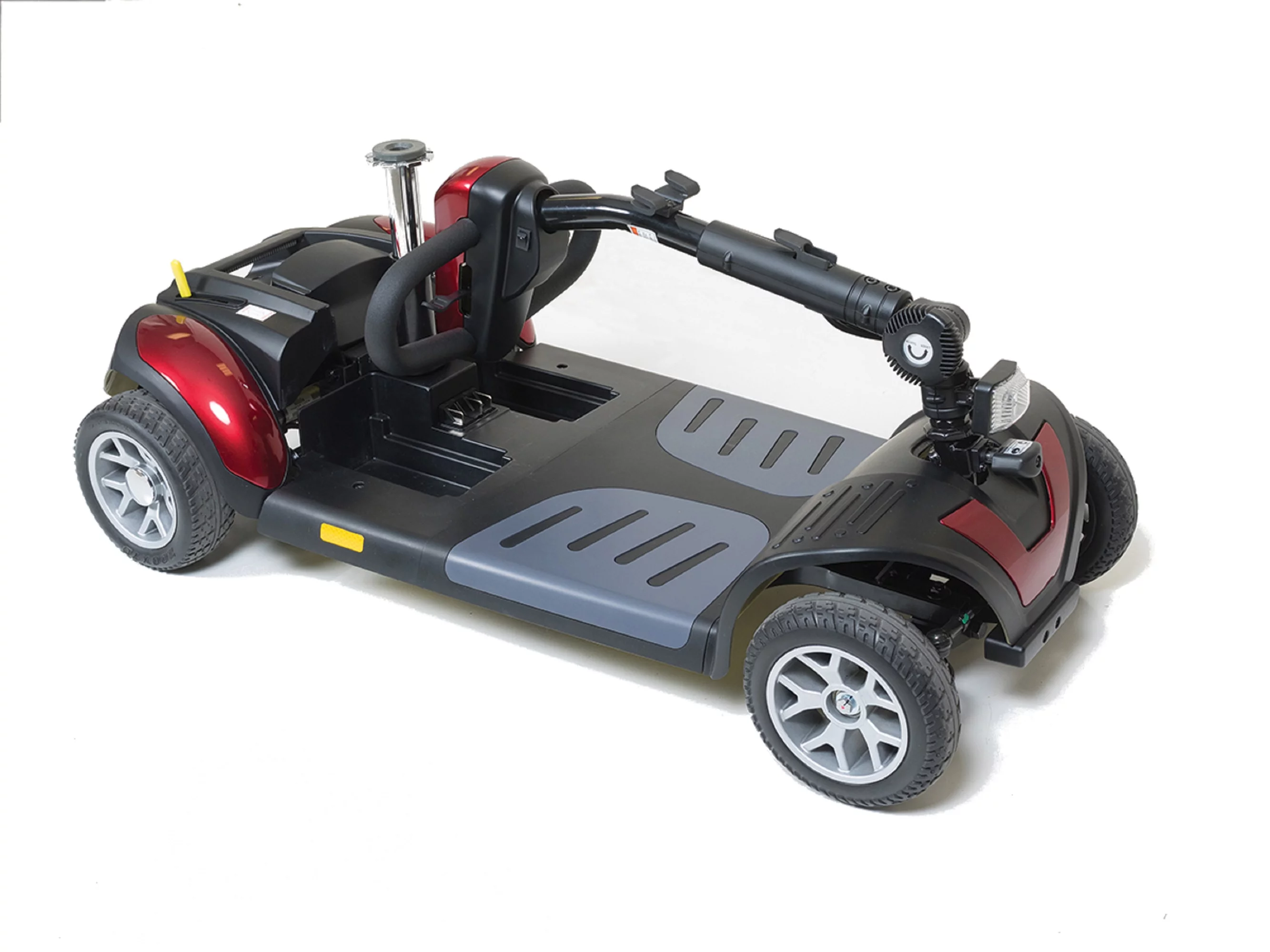 Golden Technologies - Buzzaround XL - Travel Scooter - 4-wheel - Red - Womvr