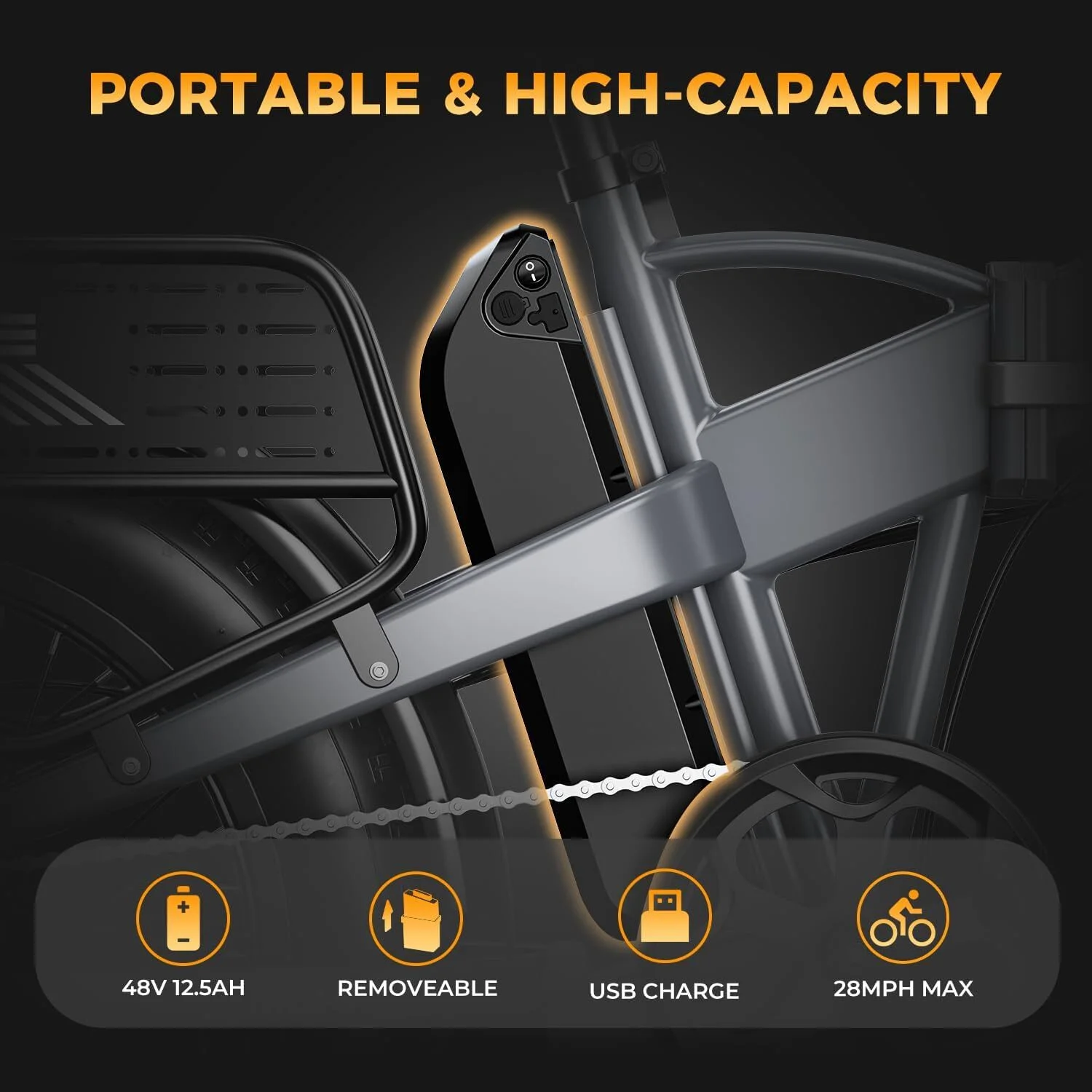 Heybike Mars 2.0 Electric Bike for Adults, 20