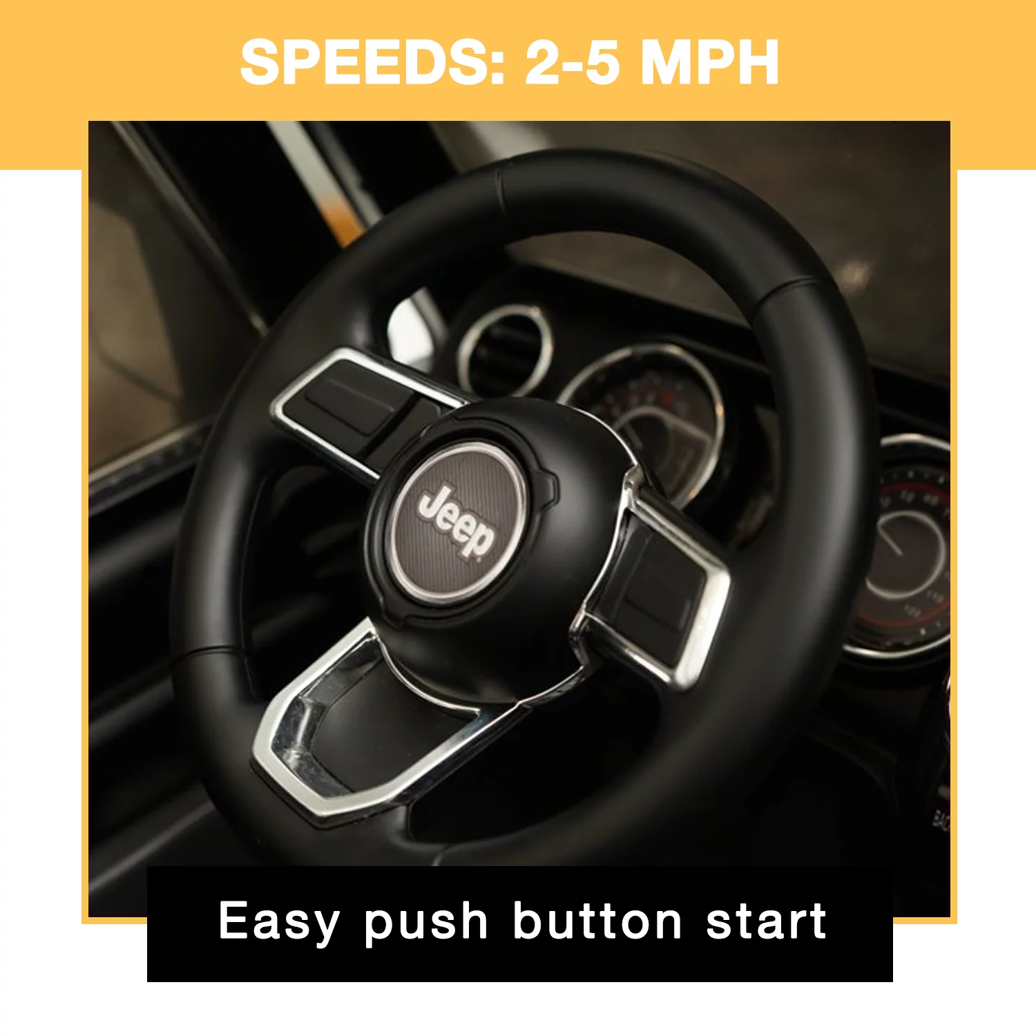 12V Jeep Gladiator Battery Powered Ride-on by Hyper Toys, Grey, for a Child Ages 3-8 - Womvr