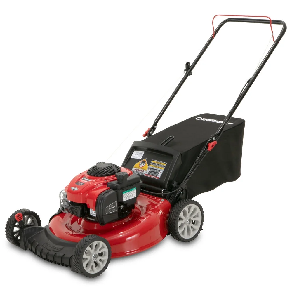 Troy-Bilt TB120B Walk Behind Push Mower 21 in. with 3-in-1 Cutting Triaction Cutting System - Womvr