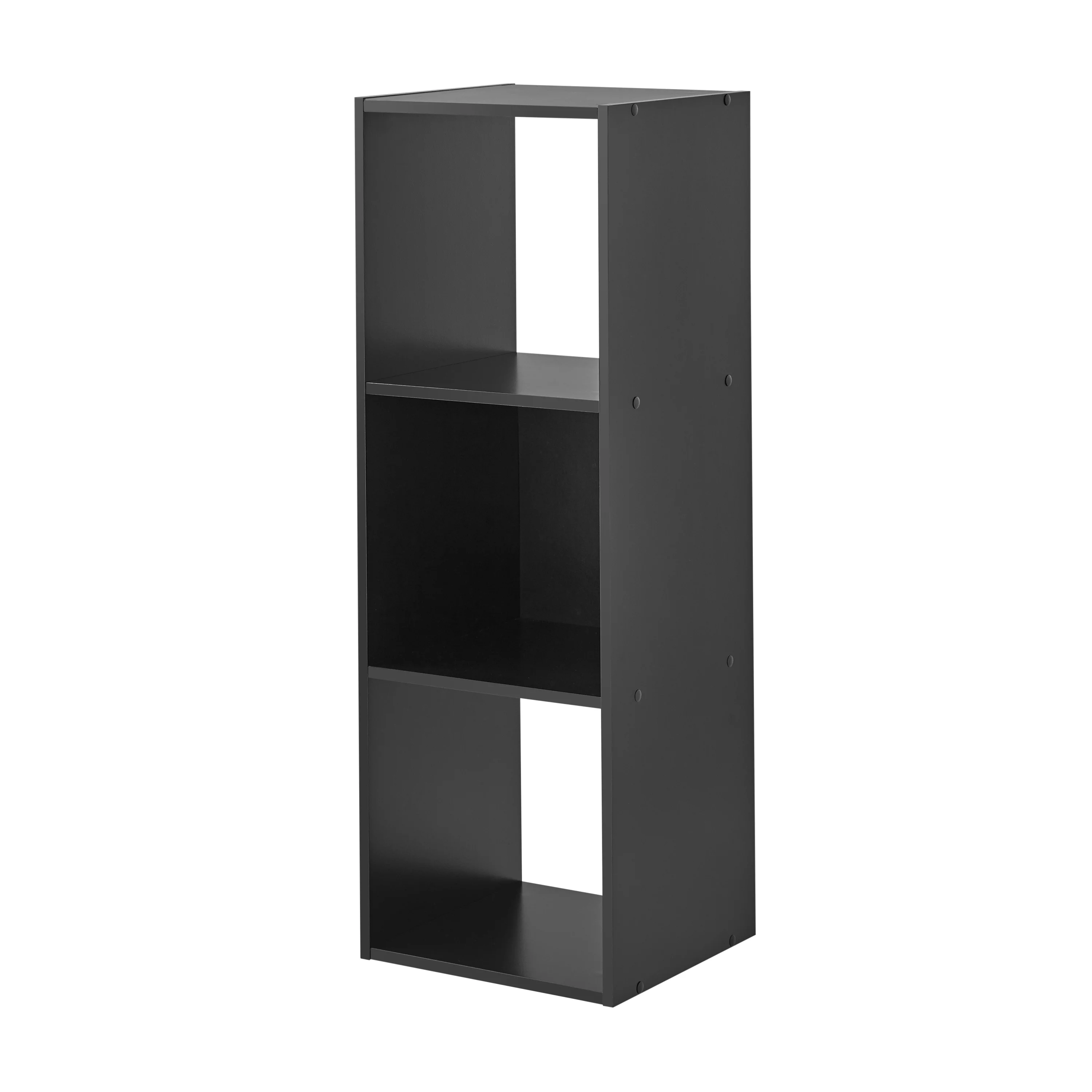 Mainstays 3-Cube Storage Organizer, Black - Womvr