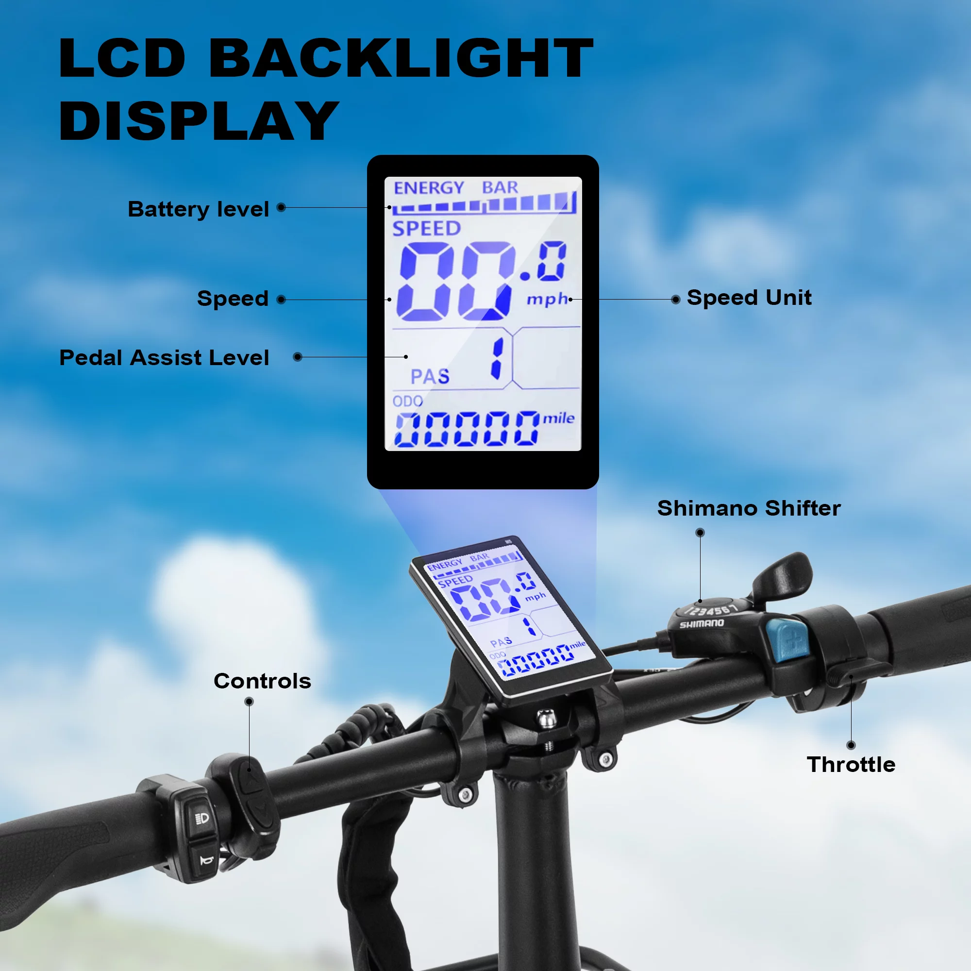 INTHEAIR Ranger Electric Bike, Adults Foldable Ebike for Adults 20