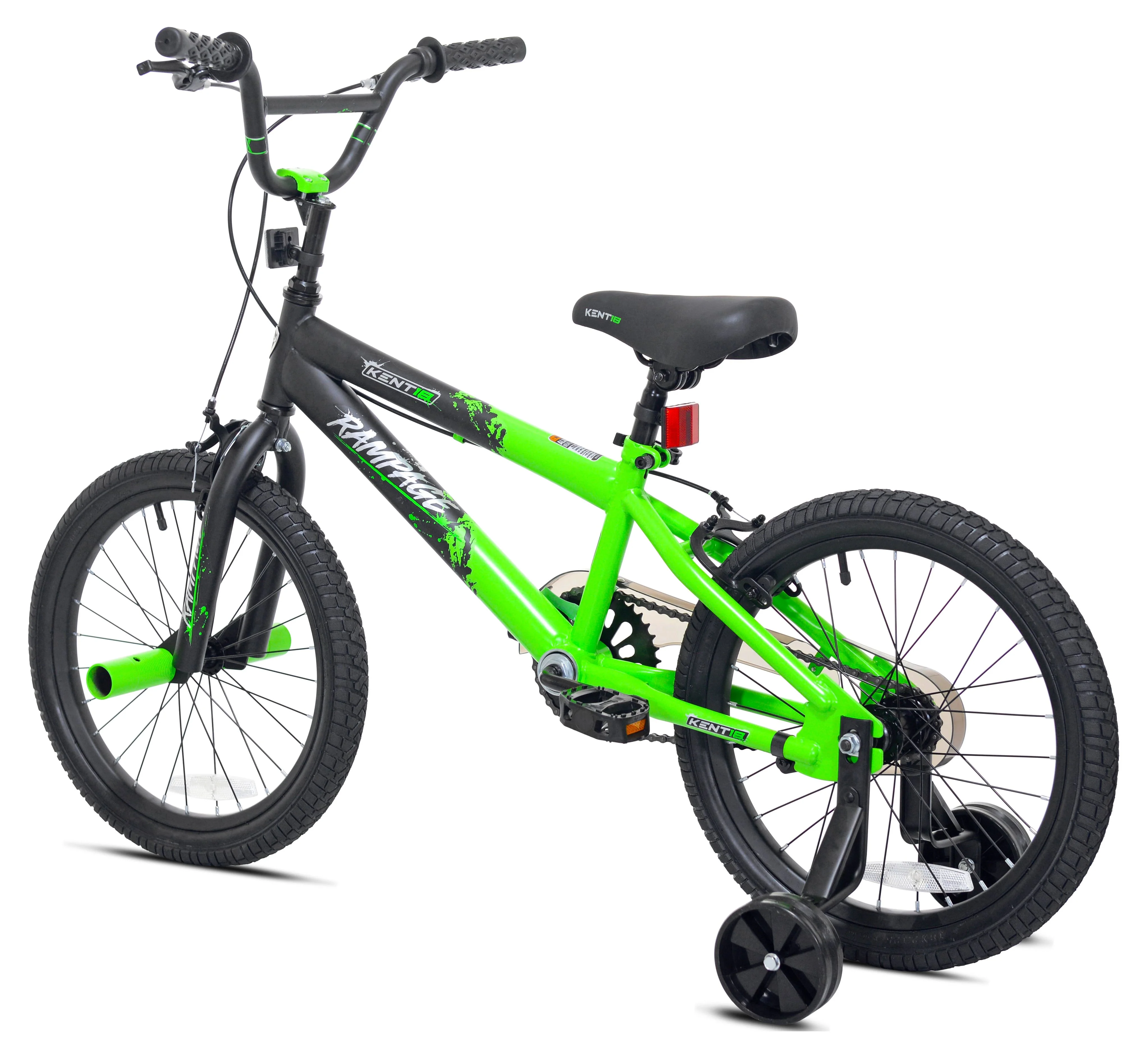 Kent Bicycle 18 in. Rampage Boy's BMX Child Bicycle, Gold and Black - Womvr