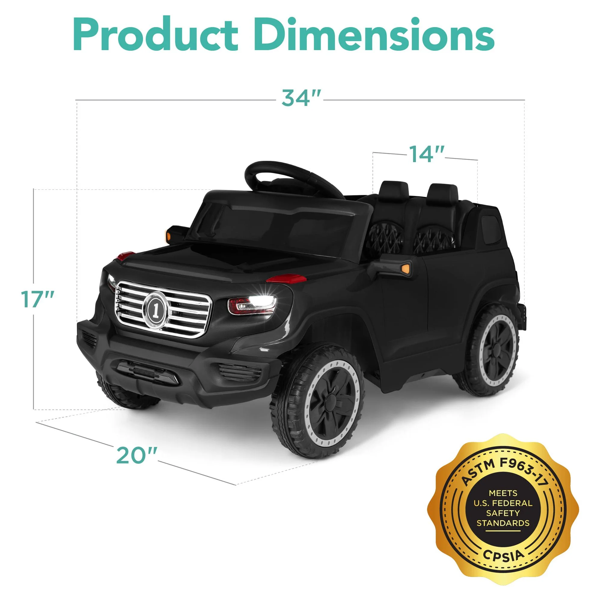 Best Choice Products 6V Kids Ride On Car Truck w/ Parent Control, 3 Speeds, LED Headlights, MP3 Player, Horn - Pink - Womvr