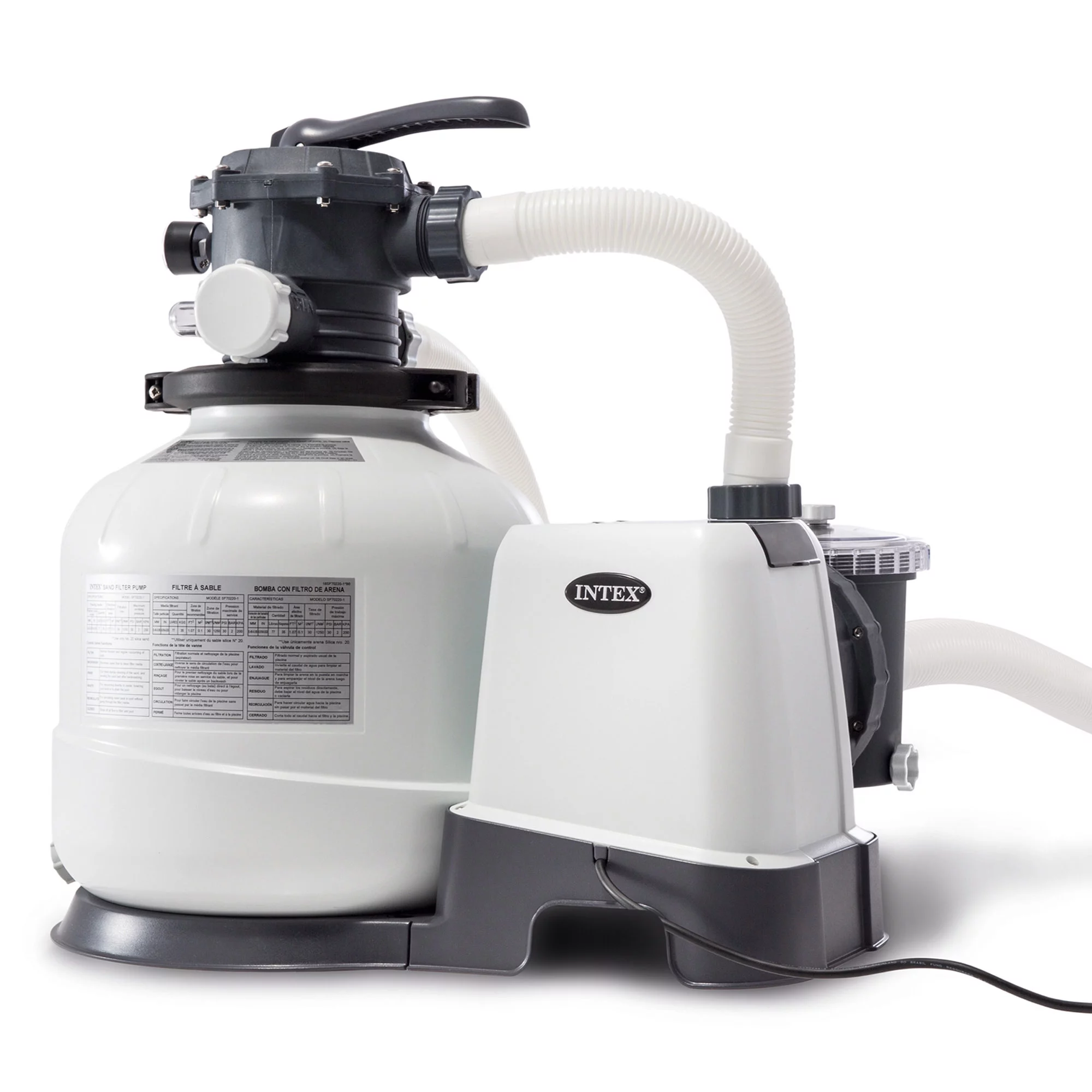 INTEX Ultra XTR Frame Rectangular Pool with Krystal Clear Saltwater System - Womvr