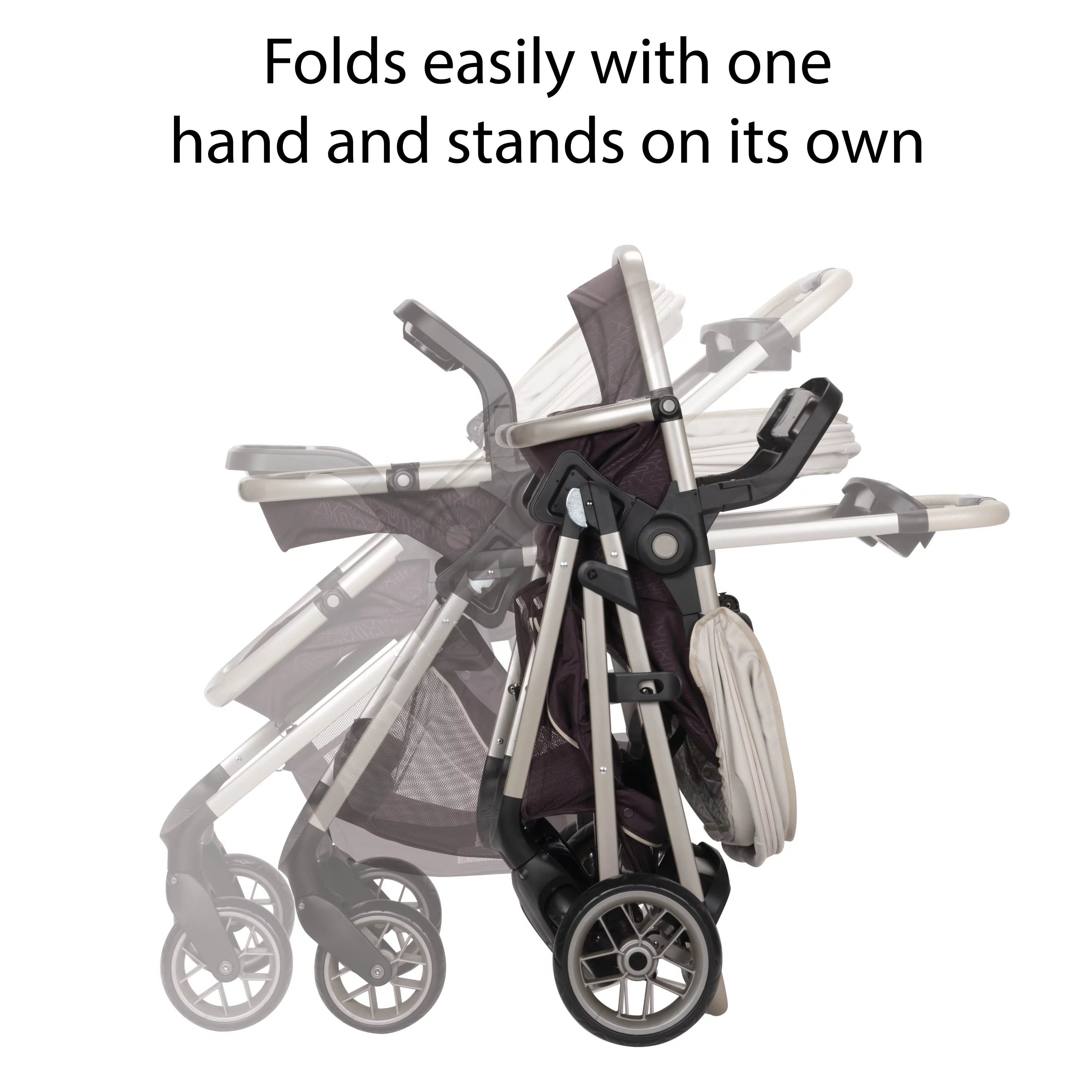 Safety 1st Deluxe Grow and Go Flex 8-in-1 Travel System, High Street, Infant - Womvr