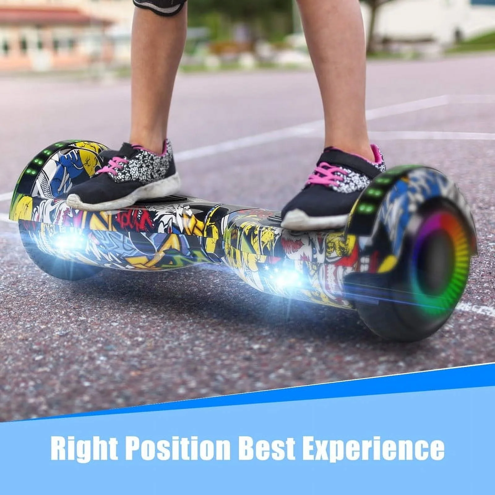 Hoverboard with Bluetooth and LED Lights 6.5