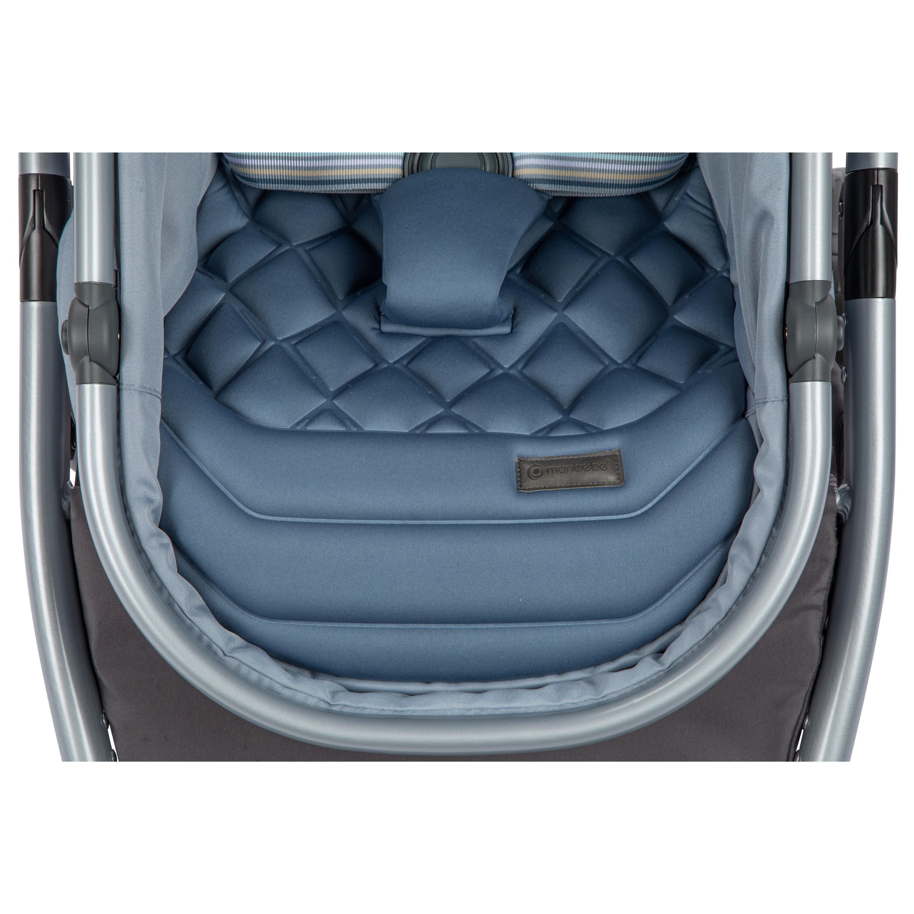 Monbebe 6-in-1 Modular Travel System, Plaid - Womvr