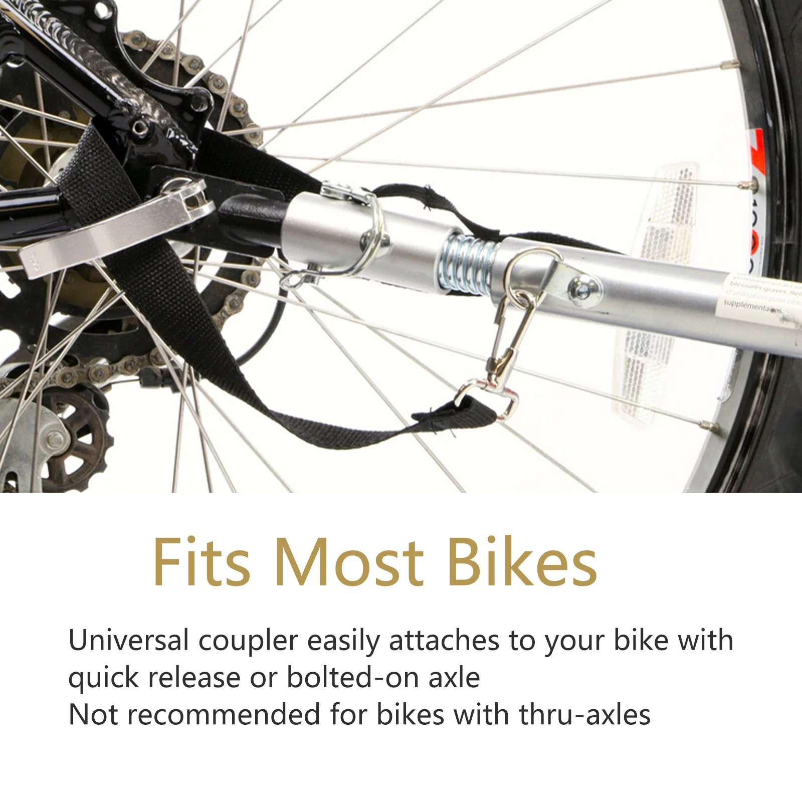 MOJAY Foldable Dog Bike Trailer with Rear Entrance for Small and Medium Pets Under 88 lbs, Outdoor Bike Trailer, Green - Womvr