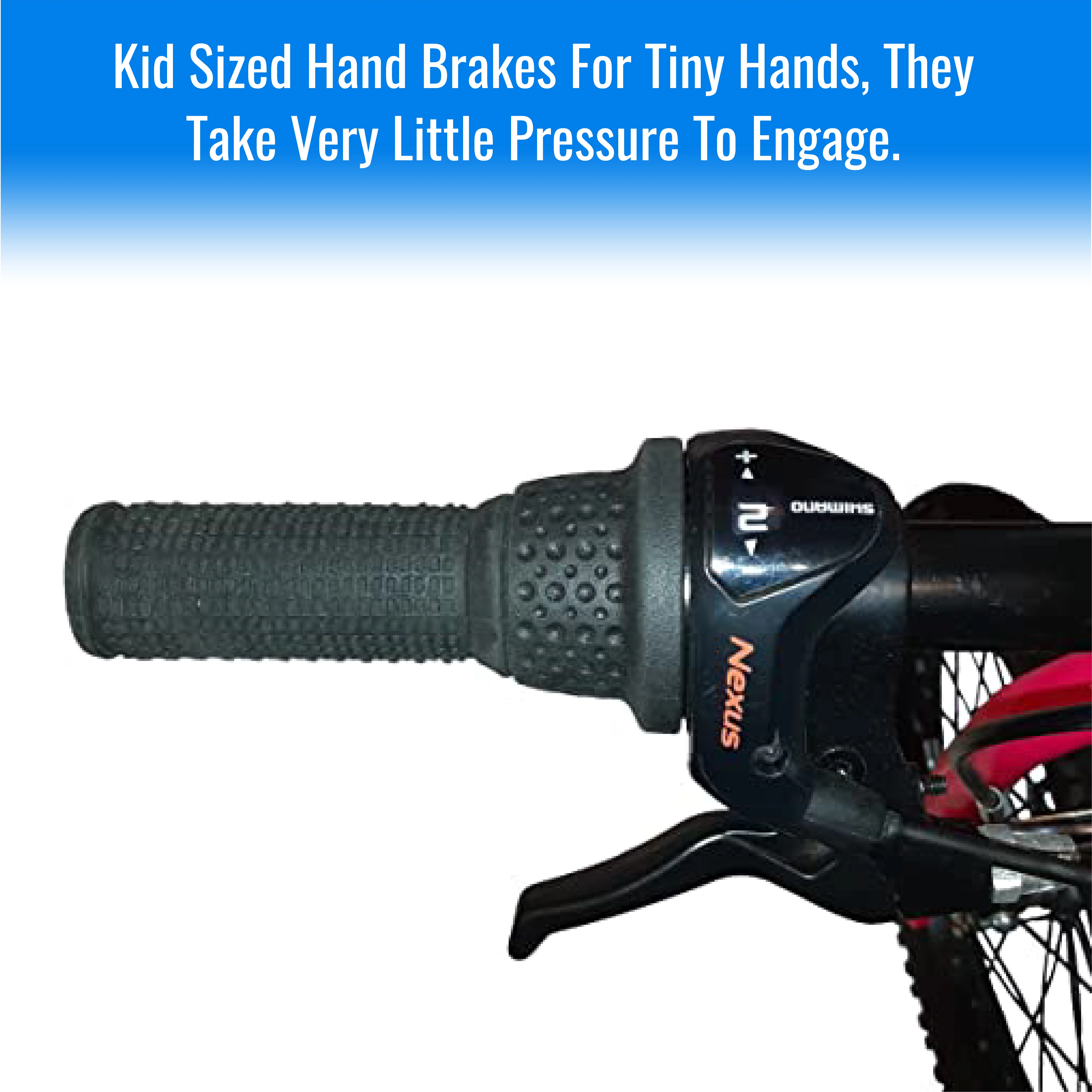 Adept 16 3S Freewheel by Adept Family brand. Lightweight 3 Speed 16 Inch Kids Bike with Shimano Internal Gears. The only 16 inch bikes with gears. 16 inch mountain bike. - Womvr