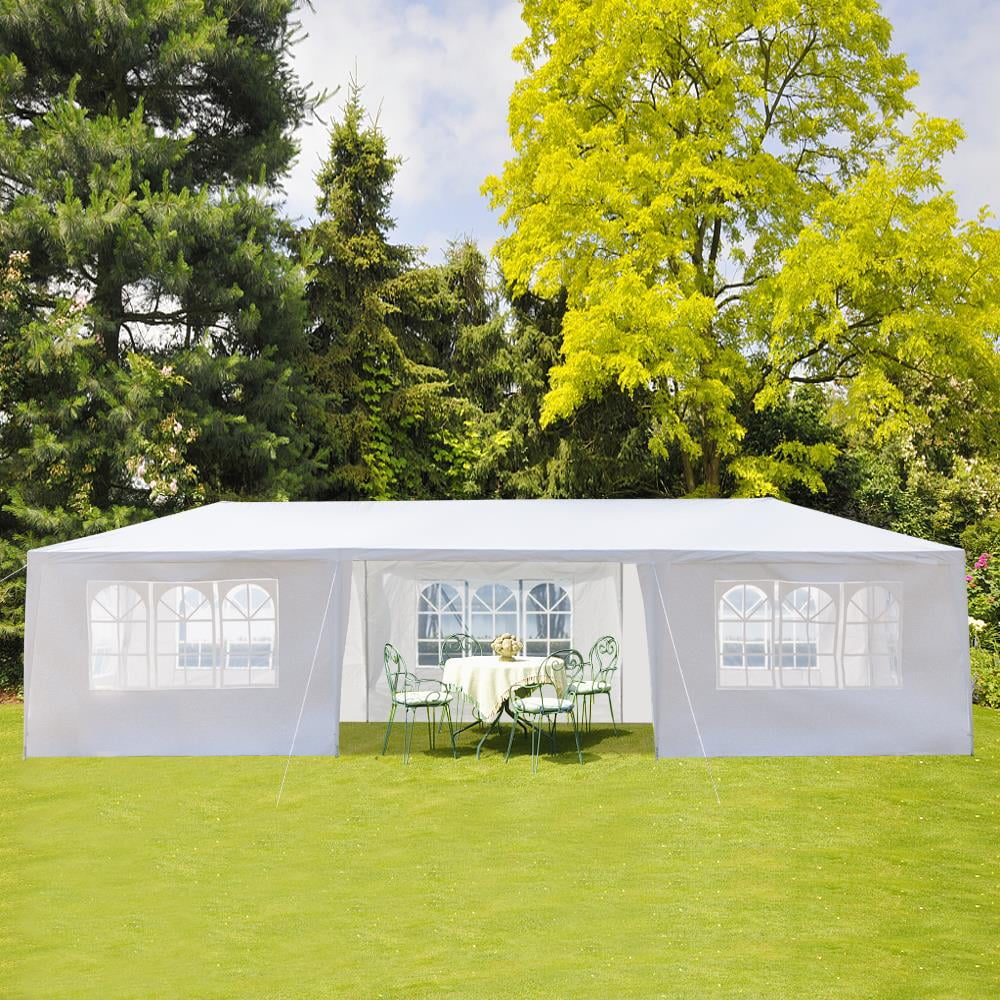 Ktaxon 10' X 30' Canopy Tent with 8 Side Walls for Party Wedding Camping and BBQ - Womvr