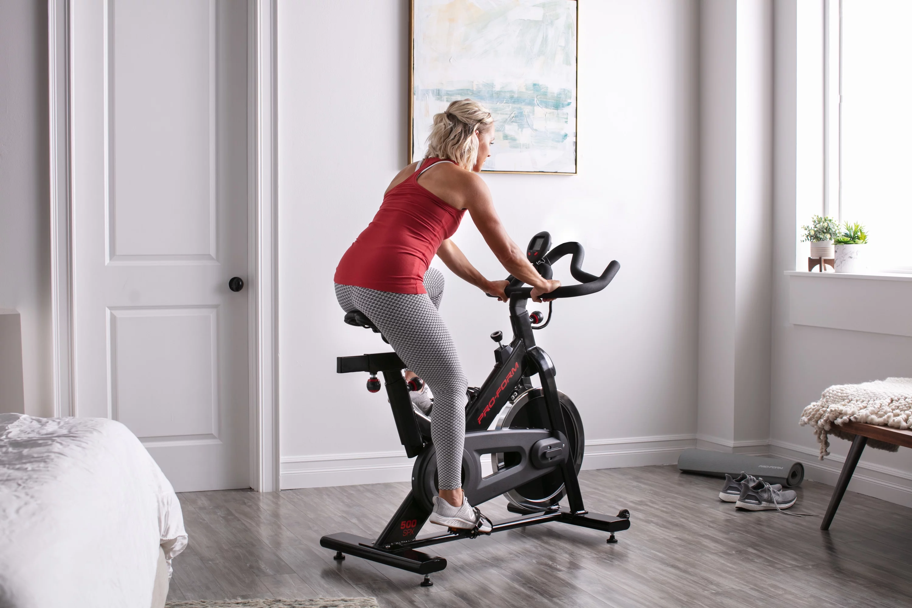 ProForm 500 SPX Indoor Cycle with Interchangeable Racing Seat - Womvr