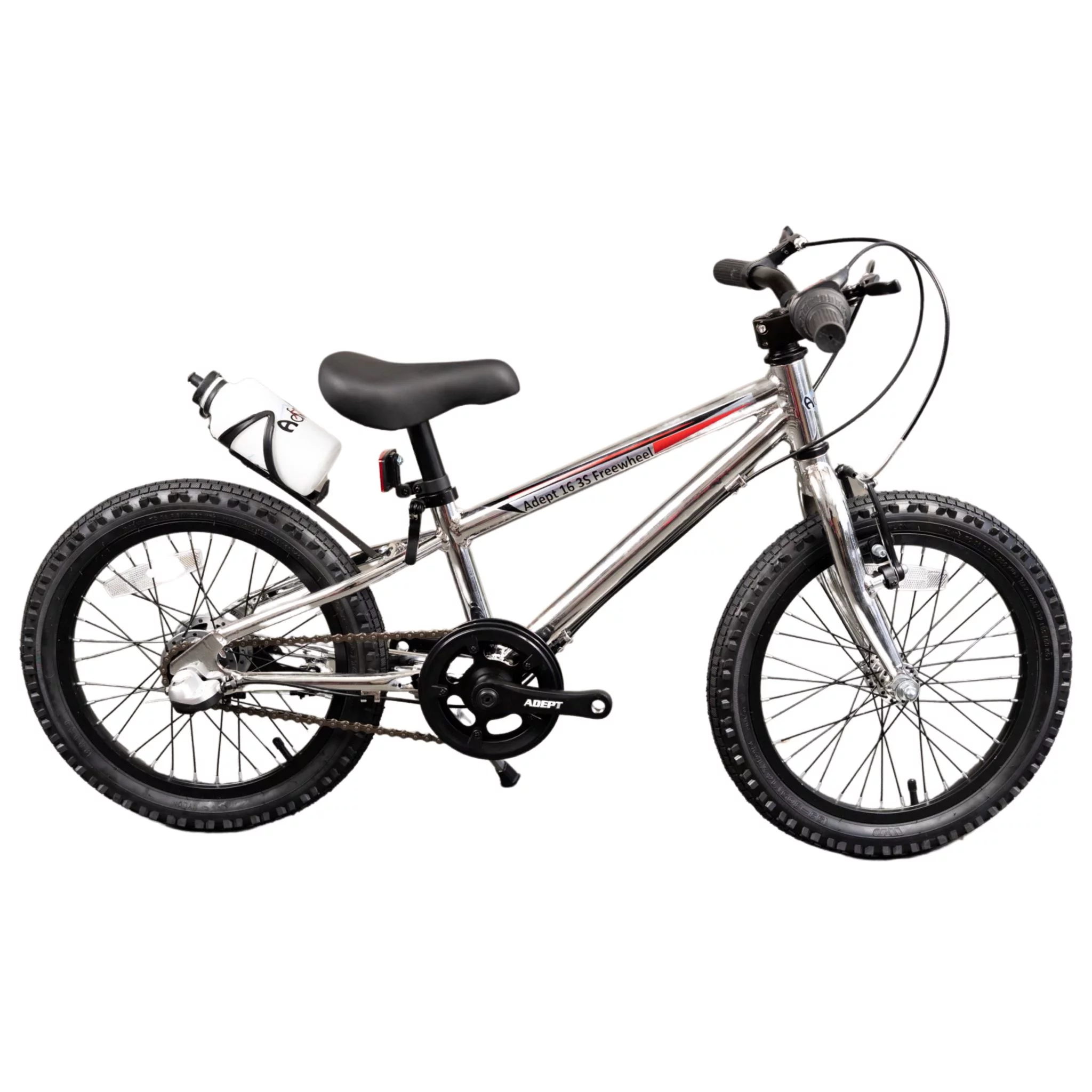 Adept 16 3S Freewheel by Adept Family brand. Lightweight 3 Speed 16 Inch Kids Bike with Shimano Internal Gears. The only 16 inch bikes with gears. 16 inch mountain bike. - Womvr