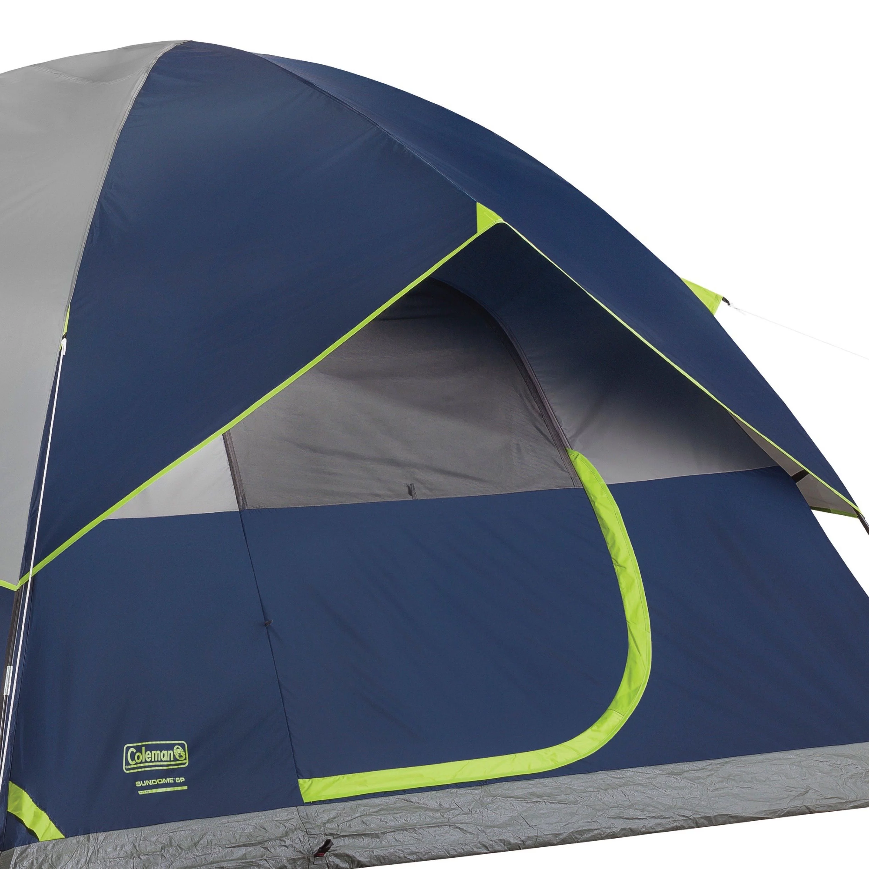 Coleman 6-Person Sundome Dome Camping Tent, Blue - Womvr