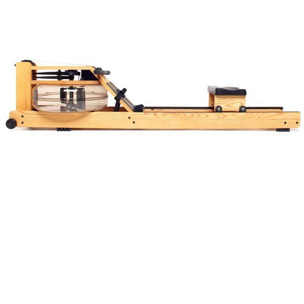 WaterRower Natural Rowing Machine w/ S4 Monitor & Hi Rise Attachment - Womvr