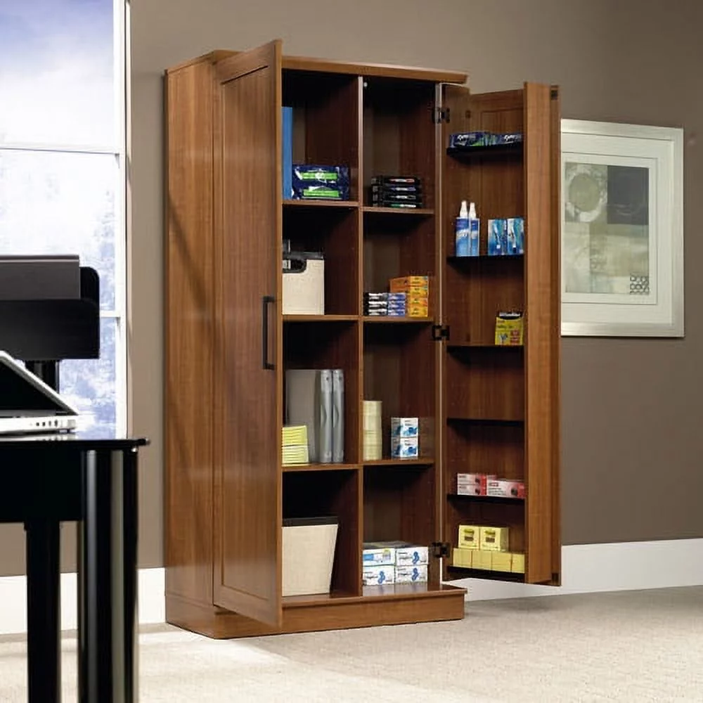 Sauder HomePlus Storage Cabinet, Soft White Finish - Womvr