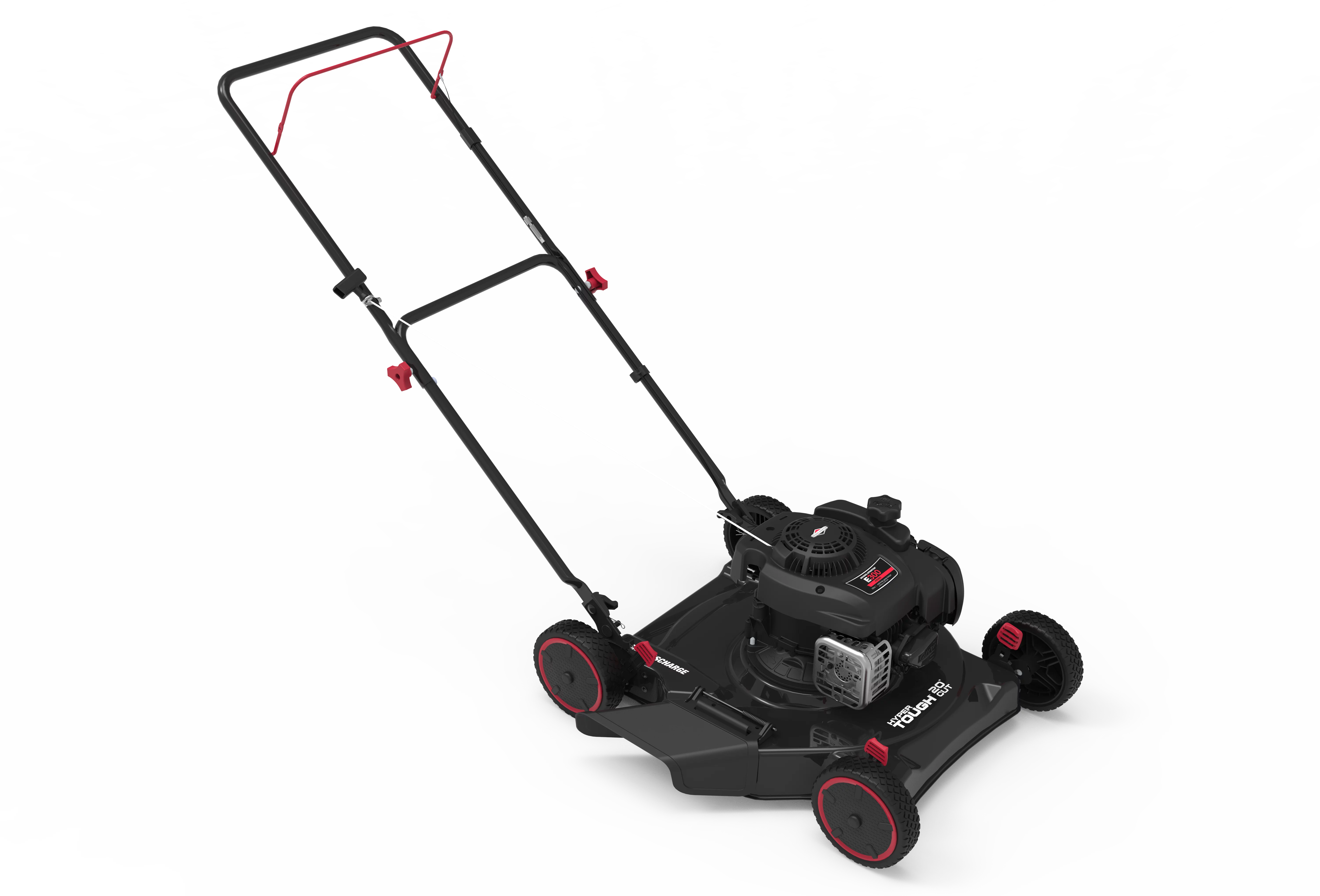 Hyper Tough 20-inch 125cc Gas Push Mower with Briggs & Stratton Engine - Womvr