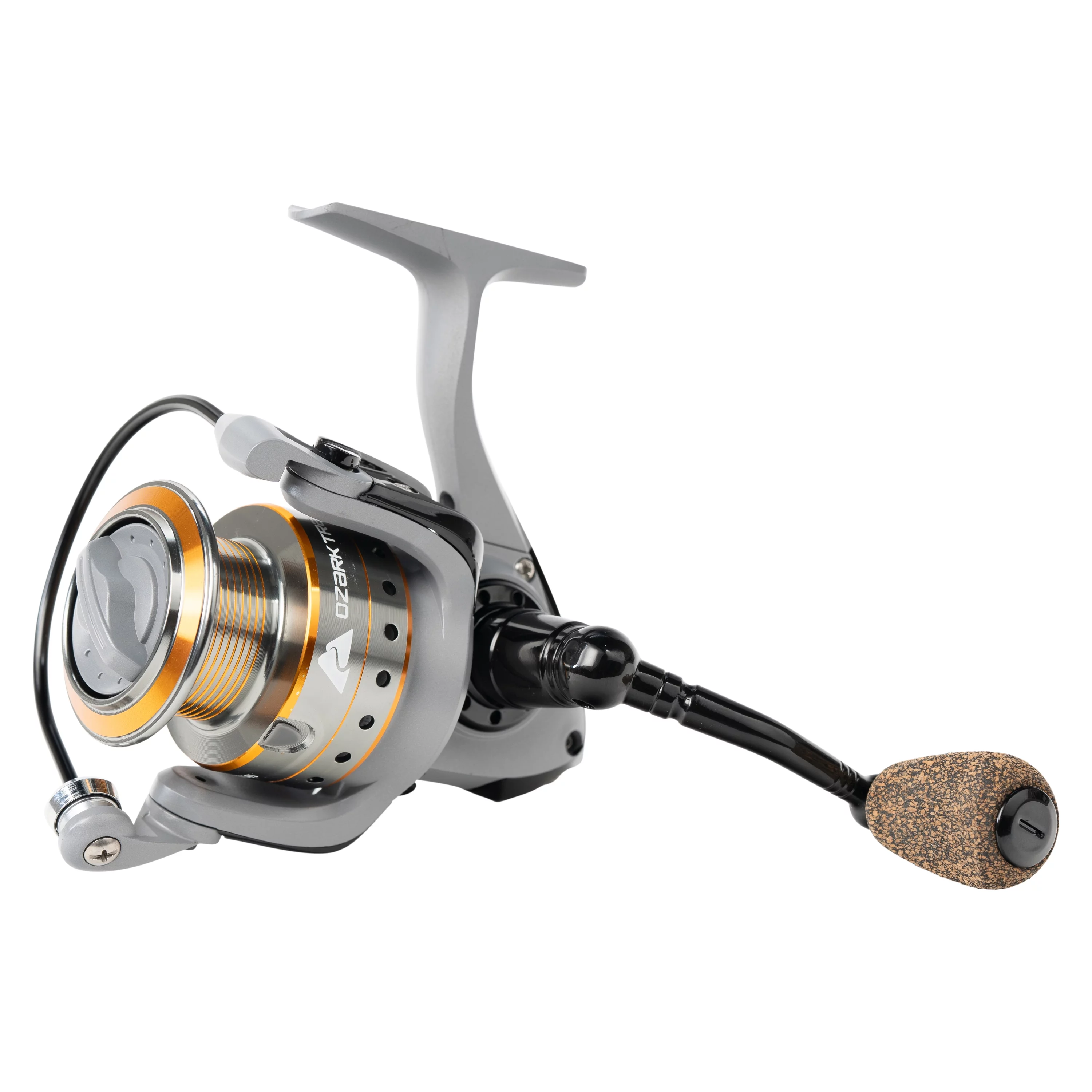 Ozark Trail OTX 3000 Spinning Fishing Reel, 5.1:1 Gear Ratio, Gray - Womvr