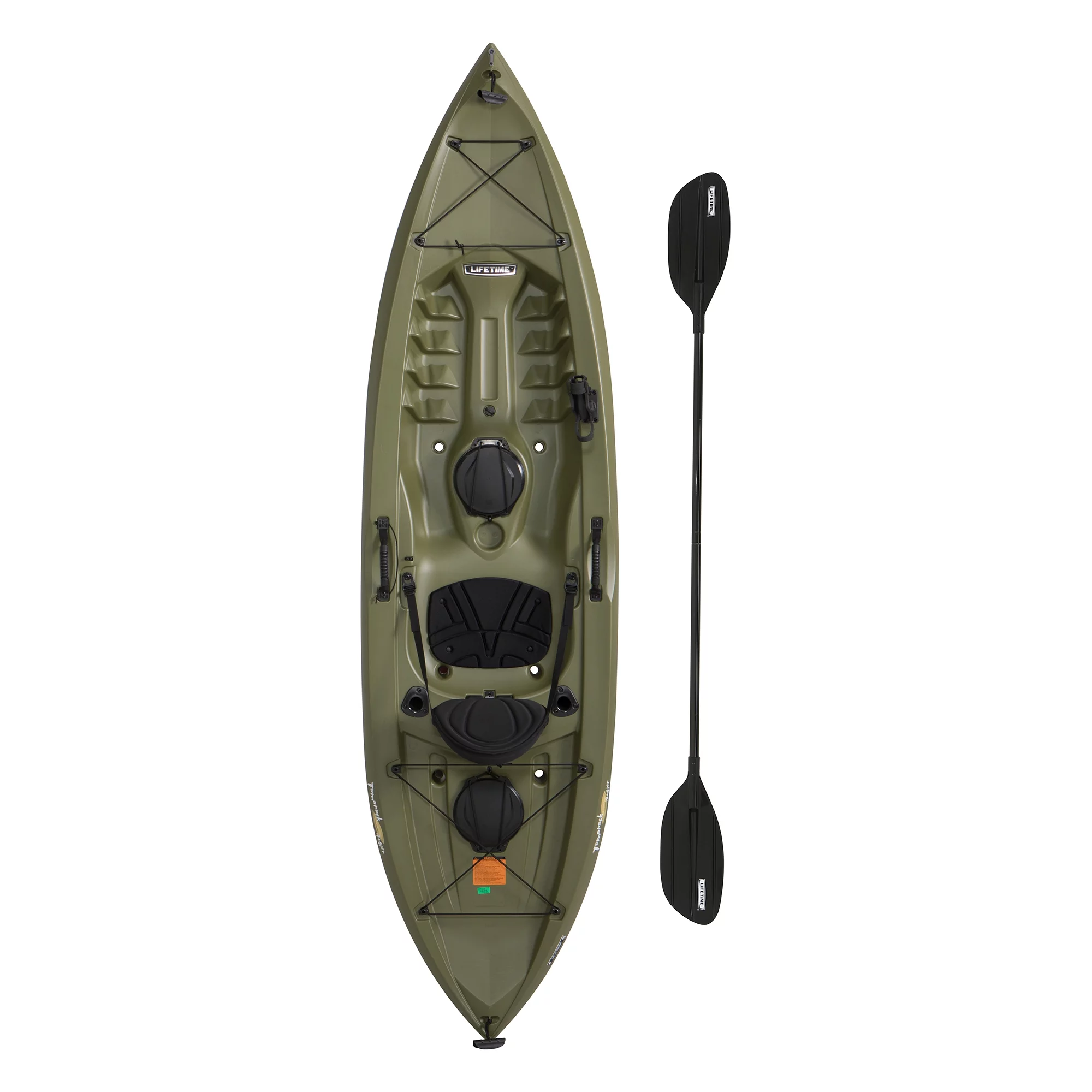 Lifetime Tamarack Angler 100 Fishing Kayak - Olive Green (90539) - Womvr