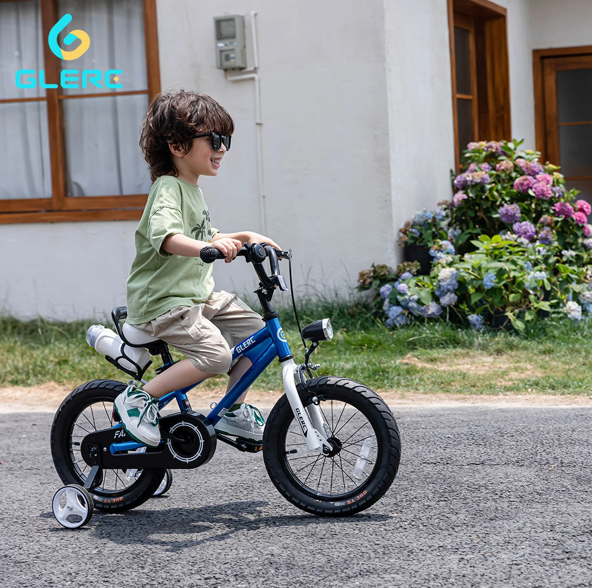 Glerc 12 inch Toddler and Kids Bike for 2-4 Years Old Boys & Girls, White - Womvr