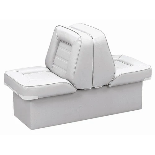 Wise 8WD505P-1-710 Bucket Style Back to Back Lounge Seat, White - Womvr