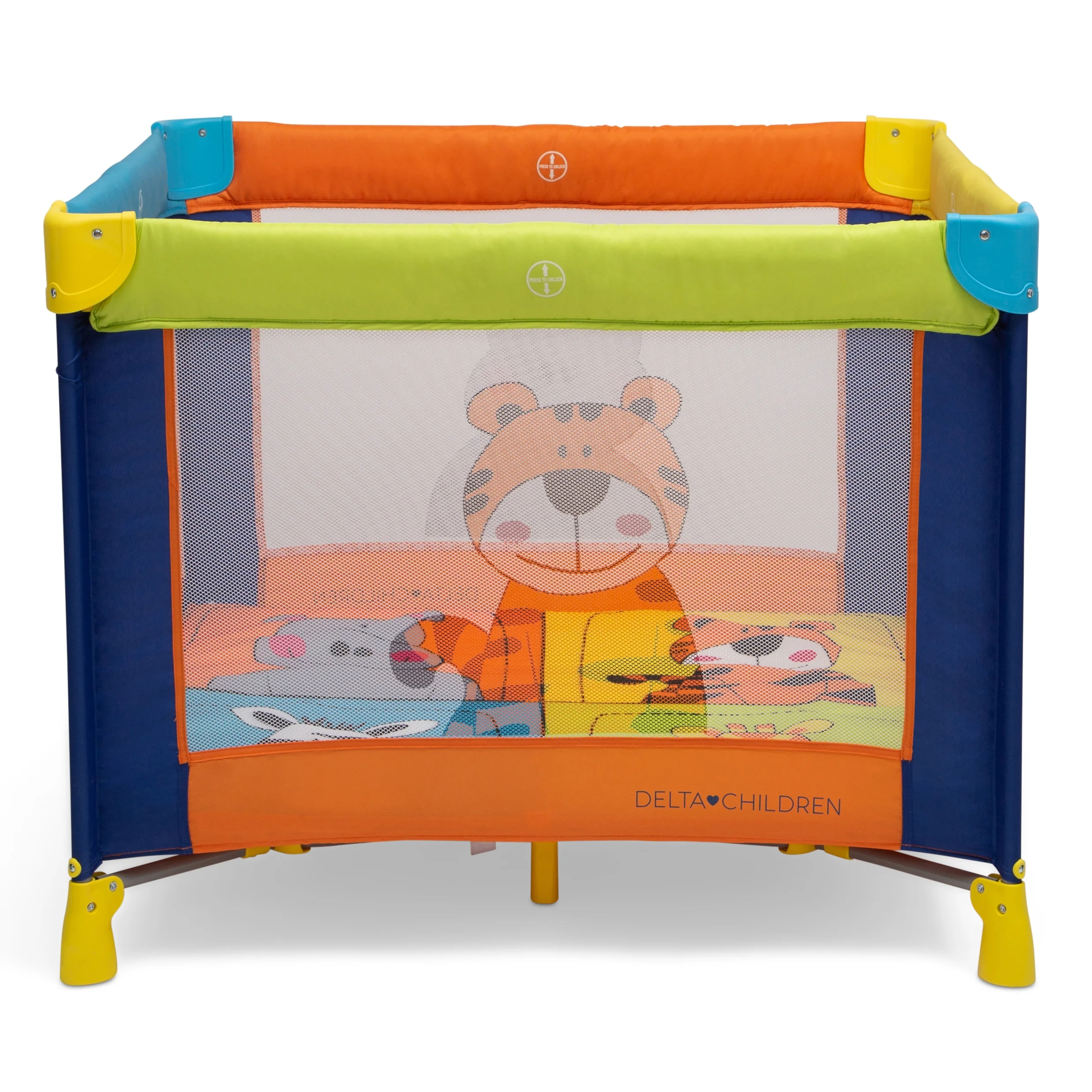 Delta Children Play Yard, Safari Fun, 36