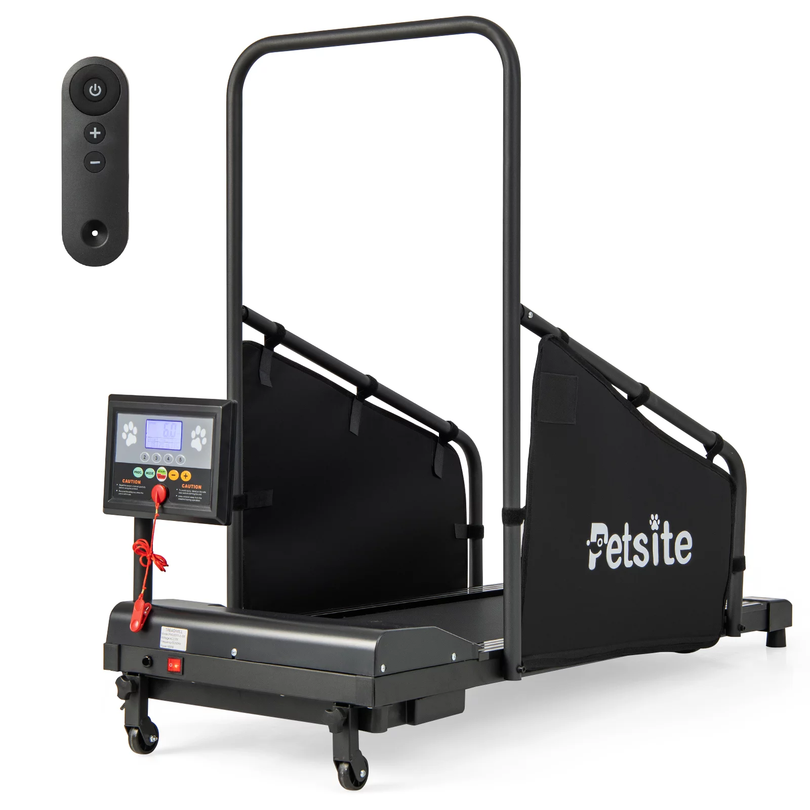 Costway Dog Treadmill for Small/Medium Dogs Indoors Pet Running Training Machine - Womvr