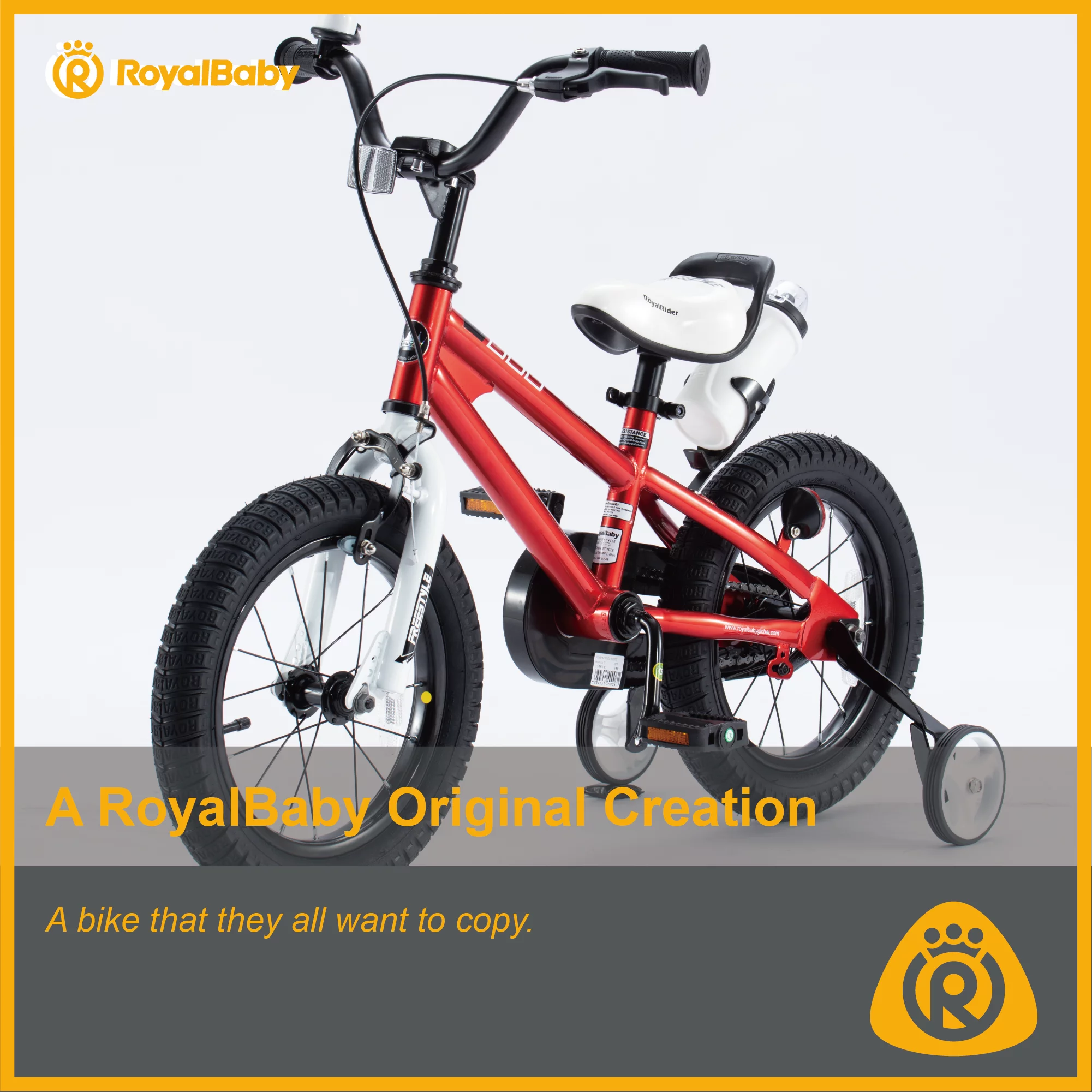 Royalbaby Freestyle Kids Bike 12 14 16 18 20 Inch Bicycle for Boys Girls Ages 3-12 Years, Multiple Color Options - Womvr