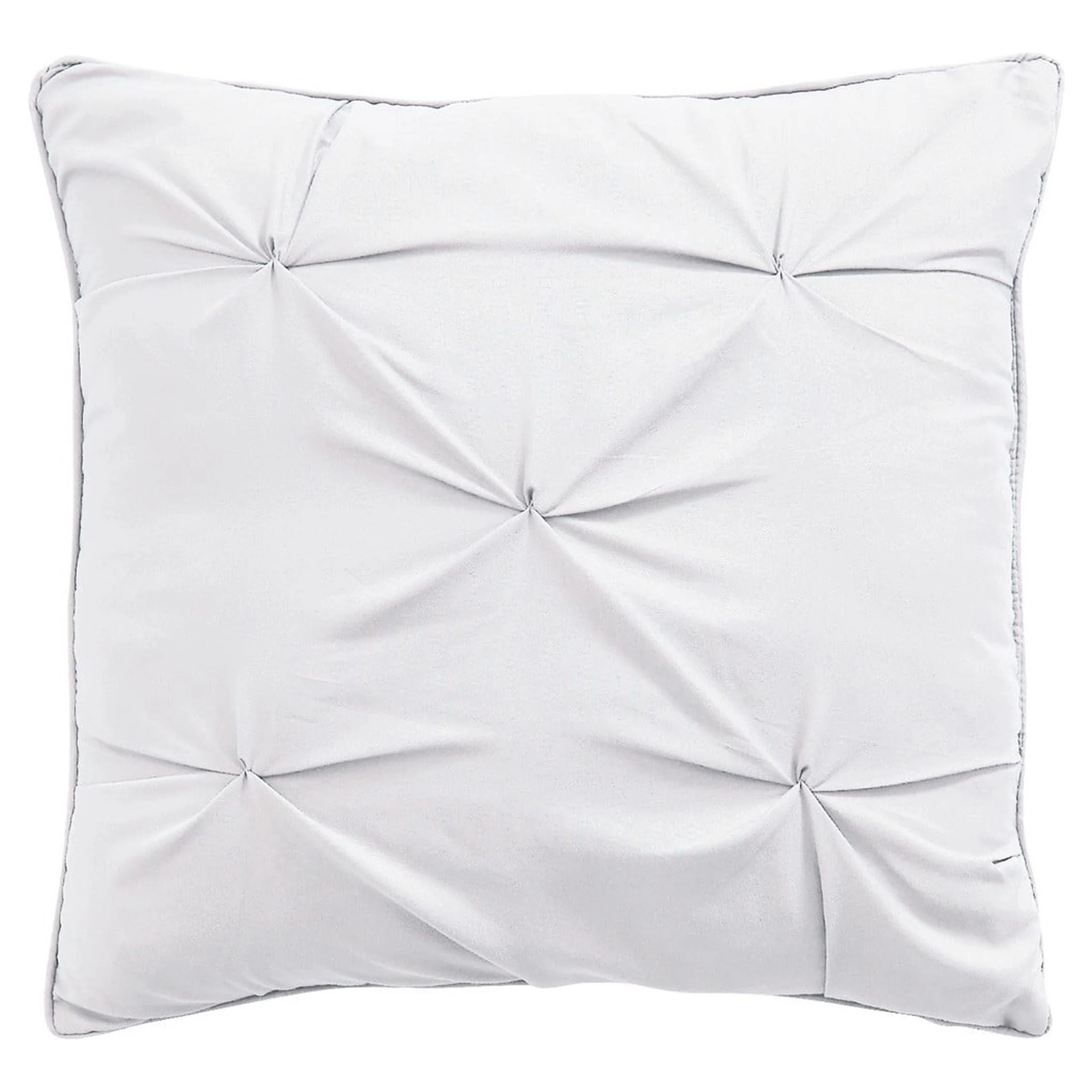 VCNY Home Carmen 4-Piece Navy Solid Pintuck Comforter Set, Queen - Womvr