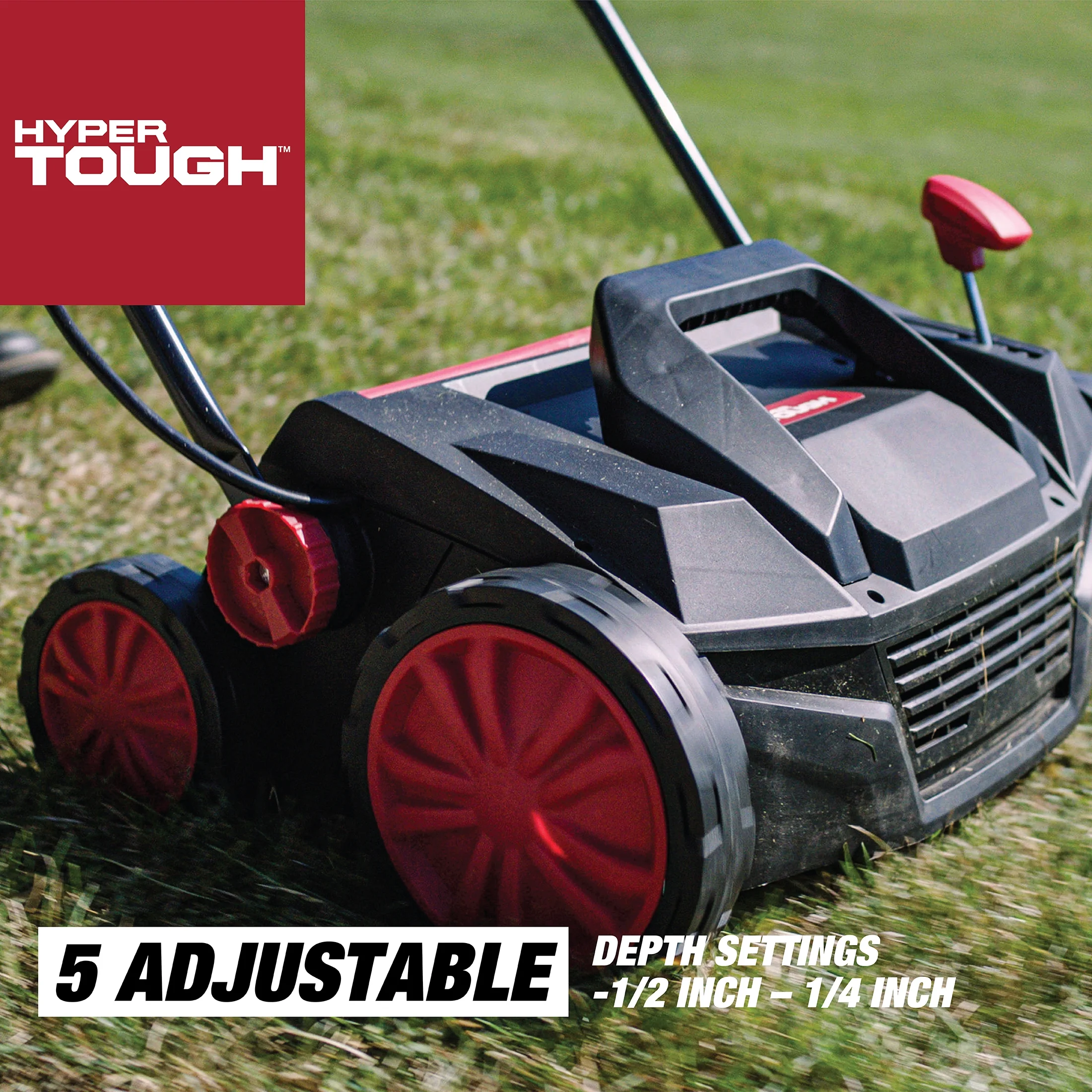 Hyper Tough 13-Amp Electric Lawn Dethatcher/Scarifier - Womvr