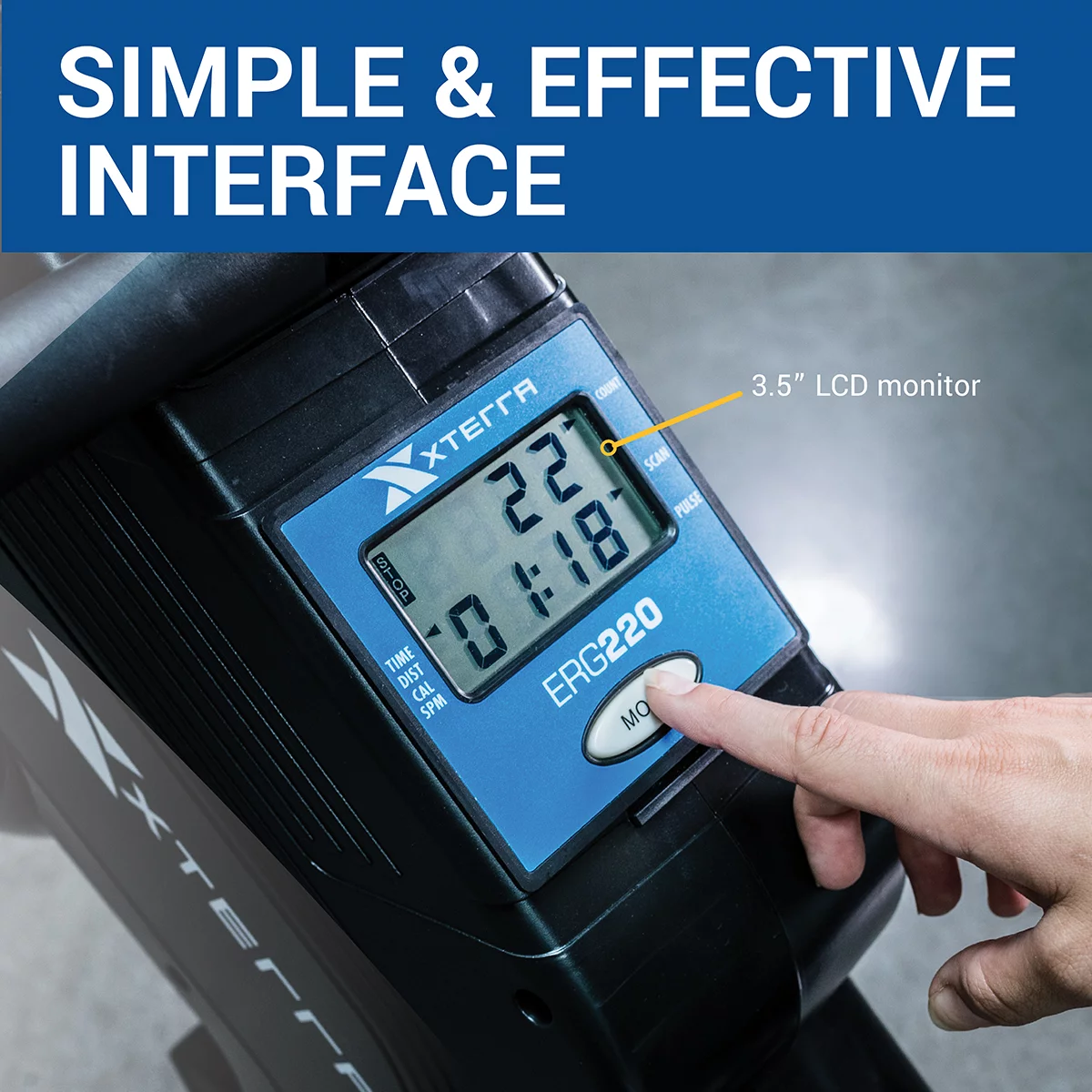 XTERRA Fitness ERG220 Rower - Womvr