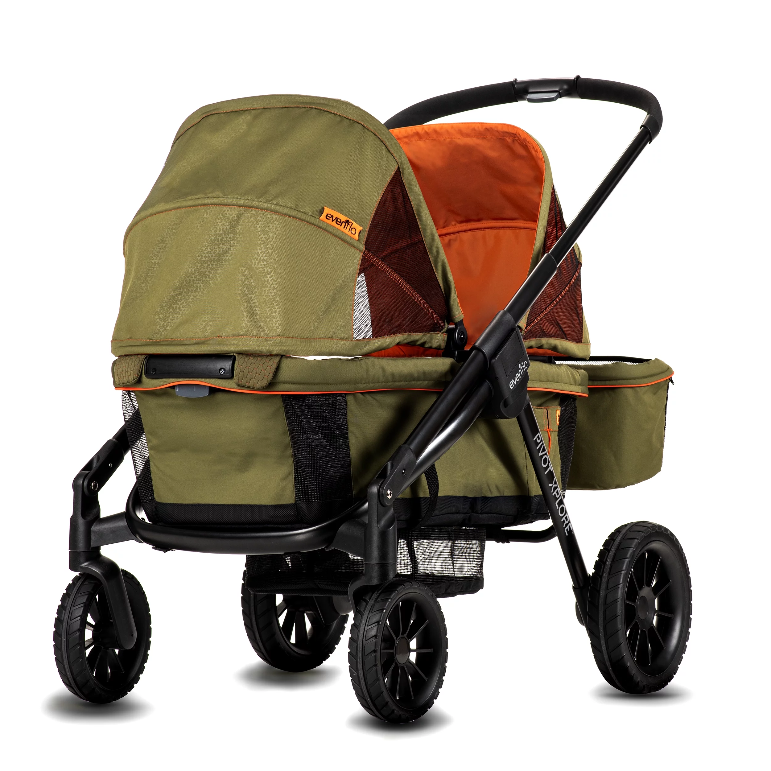 Evenflo Pivot Xplore All Terrain Stroller Wagon, Adventurer, Unisex, 6 Months - 5 Years - Womvr