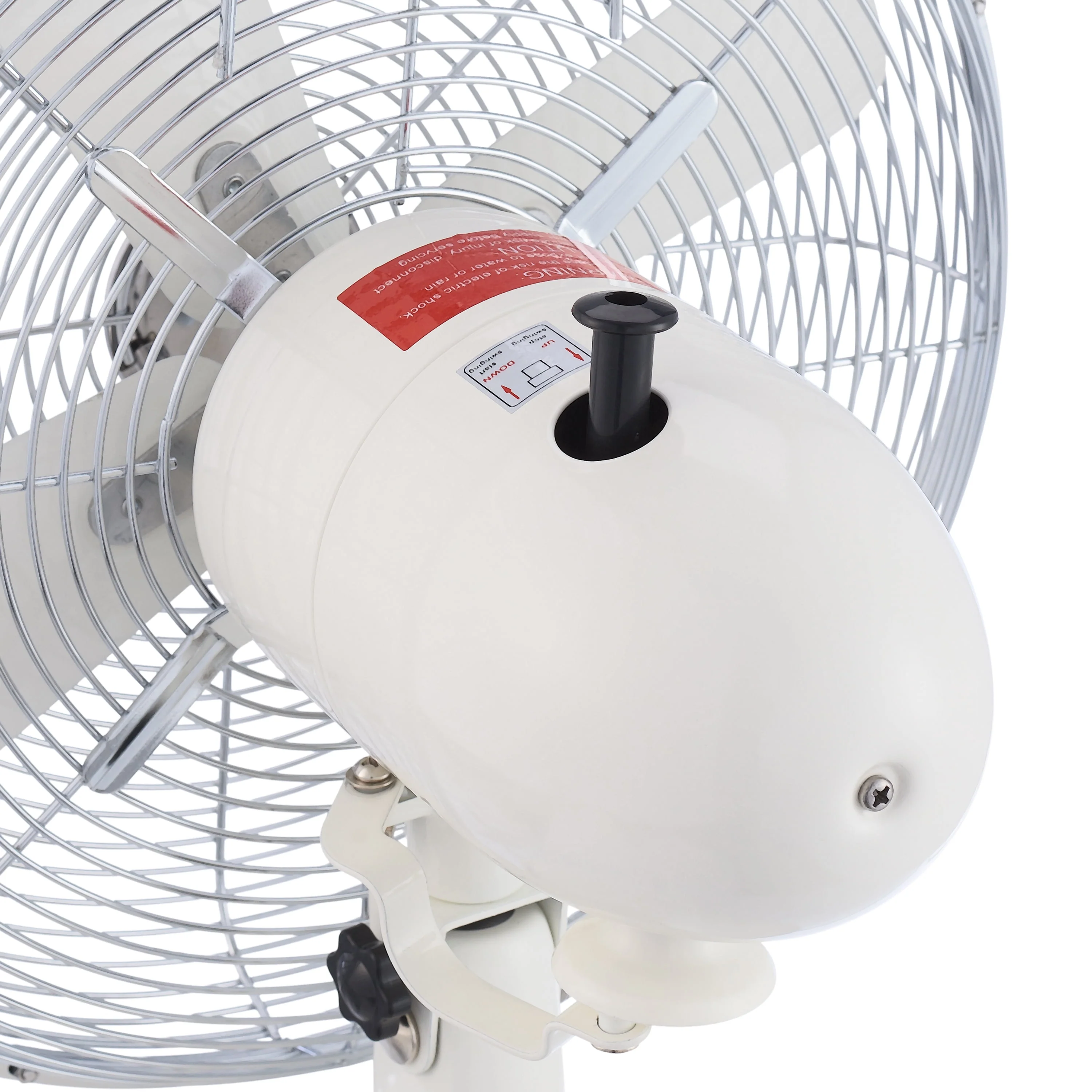 Better Homes & Gardens New 12 inch Retro 3-Speed Metal Tilted-Head Oscillation Table Fan Gold - Womvr
