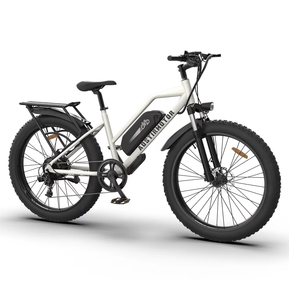 Folding Electric Bike 20x4 Inch Fat Tire Electric Bike with 500W Motor 36V 13AH Removable Lithium Battery,Ebike for Adults - Womvr