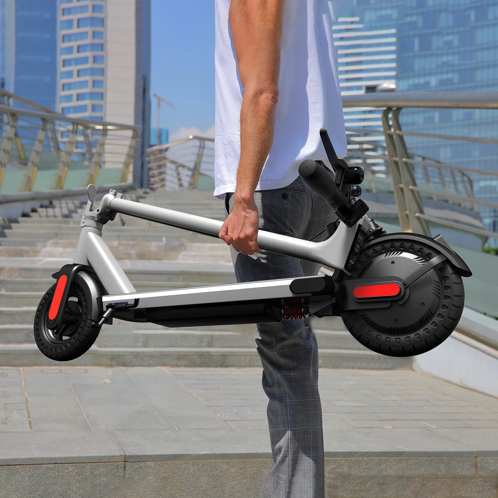Caroma Electric Scooter for Adults, 20 Mph & 25 Miles Range, 10