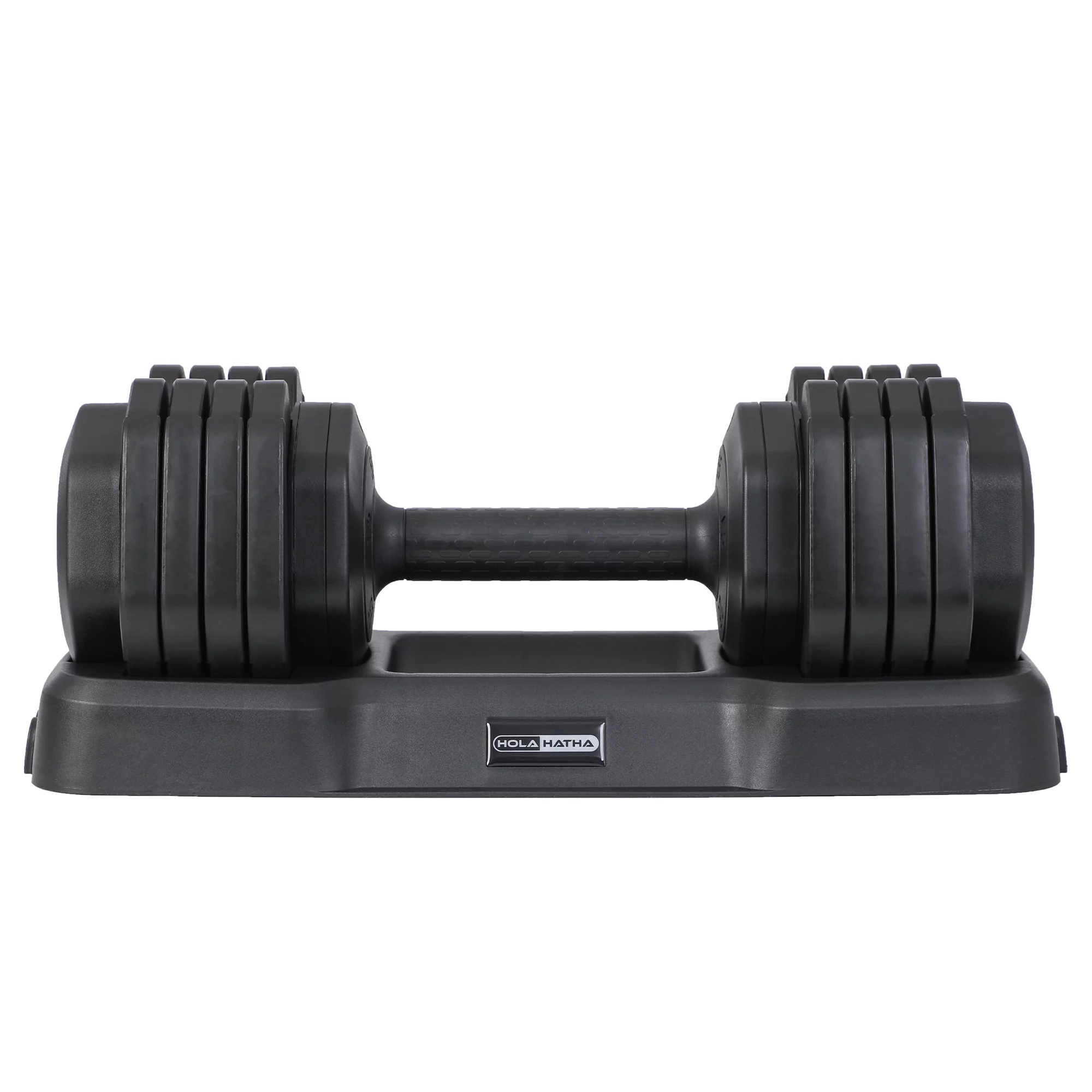 HolaHatha 5-in-1 Adjustable Dumbbell Home Workout Equipment (2 Pack) - Womvr