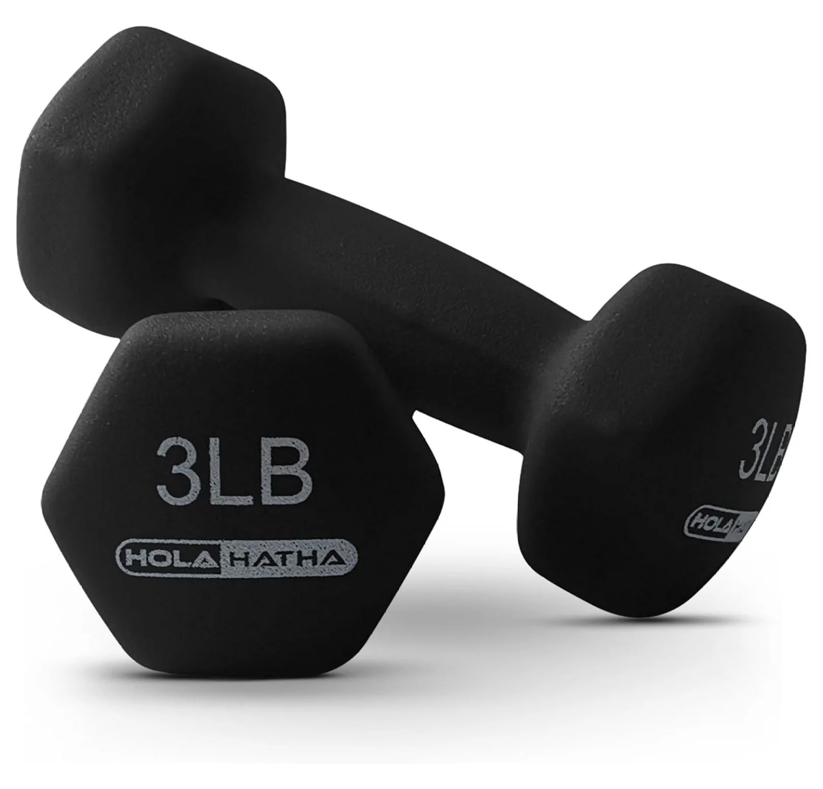 2, 3, 5, 8, and 10 Pound Neoprene Dumbbell Hand Weight Set with Rack - Womvr