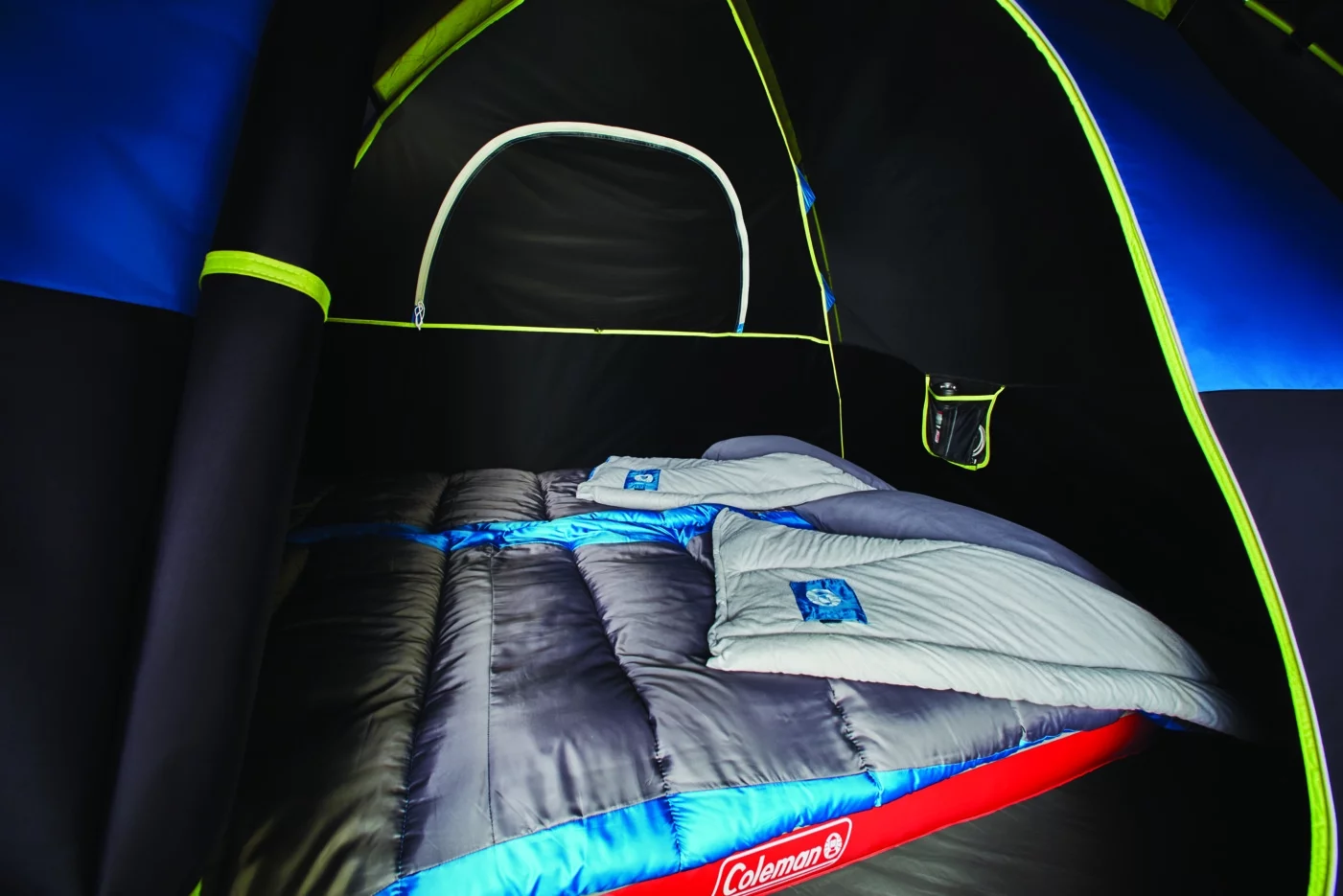 Coleman 4-Person Sundome Dark Room Dome Camping Tent with Easy Setup - Womvr