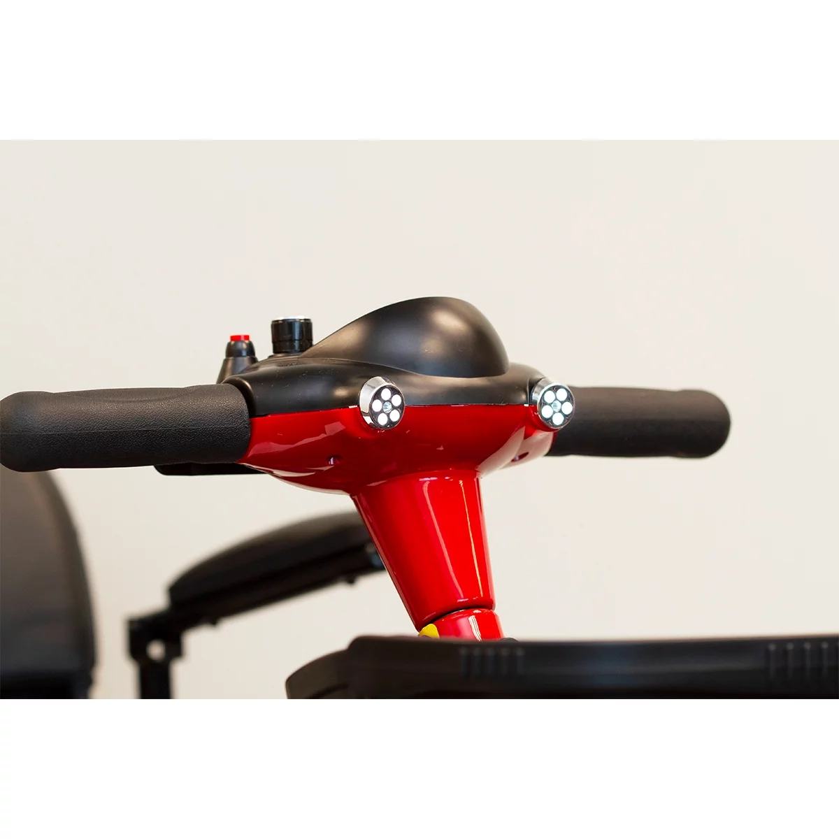 EWheels 4 Wheel Travel Electric Battery Medical Mobility Scooter, Red - Womvr