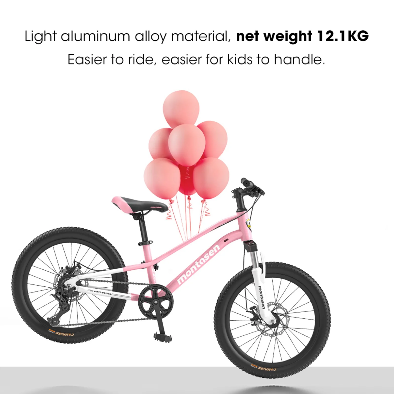 CIYOYO Kids Bicycle 24 inch Mountain bike for Boys and Girls,7 Speed Bike 8-12 Years Old Pink - Womvr