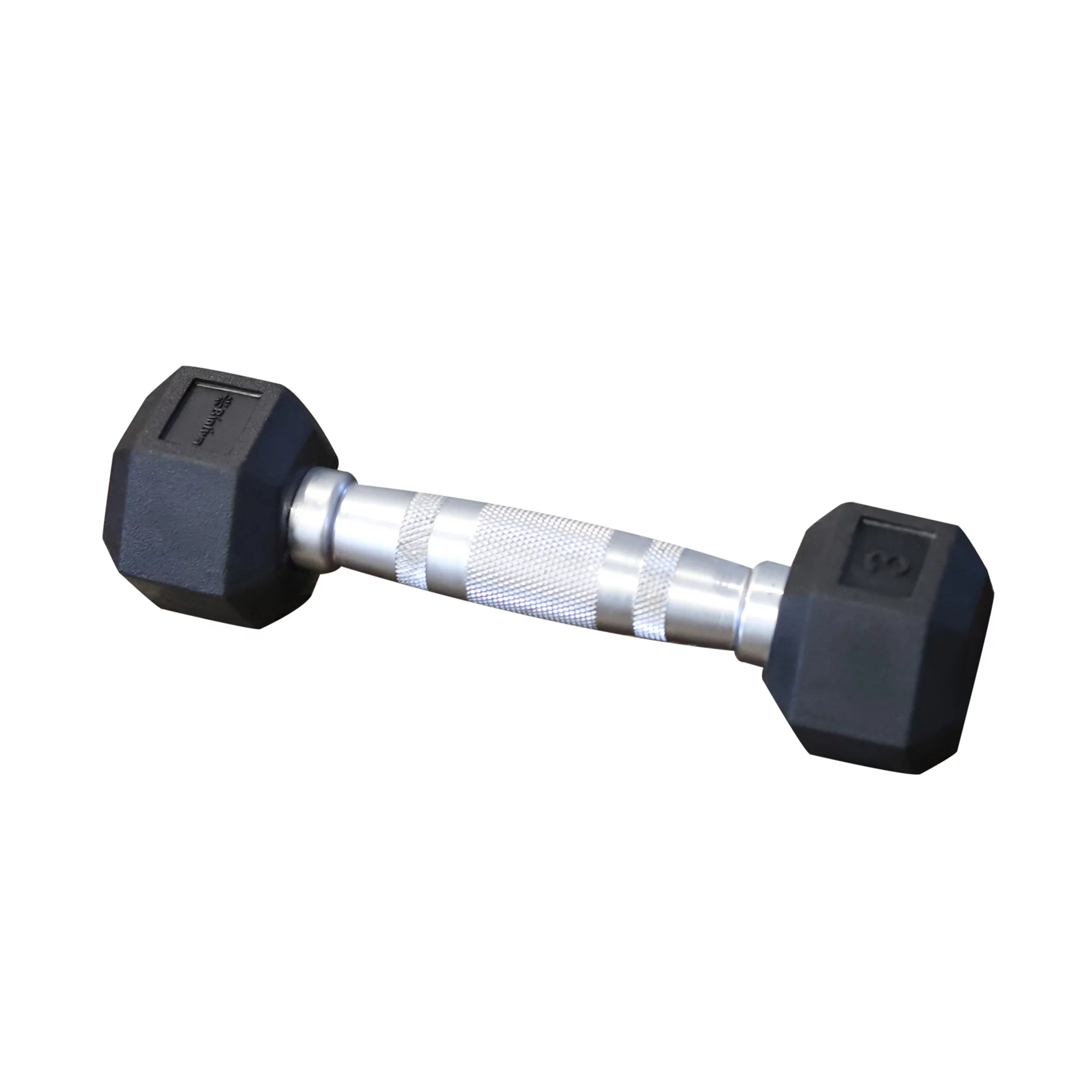 Rubber Coated Hexagon Dumbbells - Pairs - Encased Hand Weights for Men and Women - Womvr