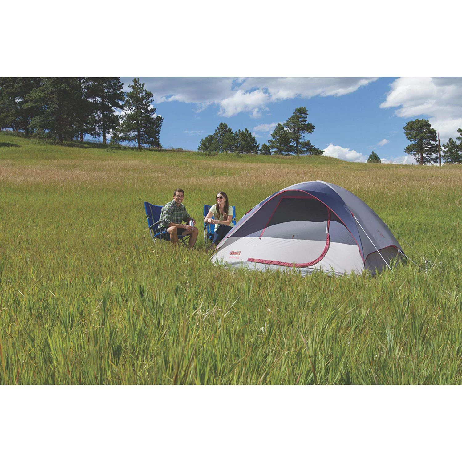 Coleman Highline 4-Person Camping Tent - Womvr