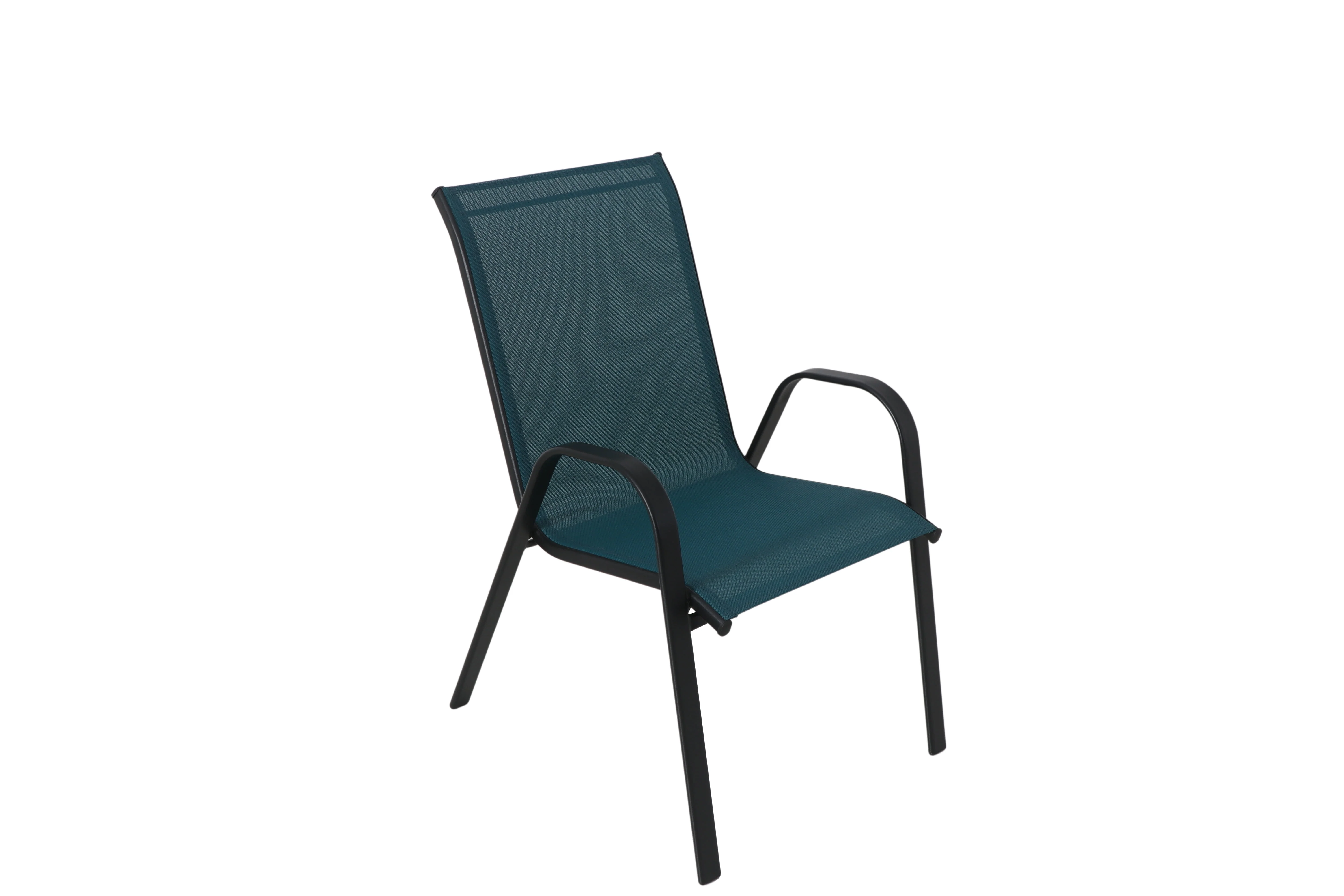 Mainstays Heritage Park Steel Stacking Chair (1 Pack), Grey - Womvr